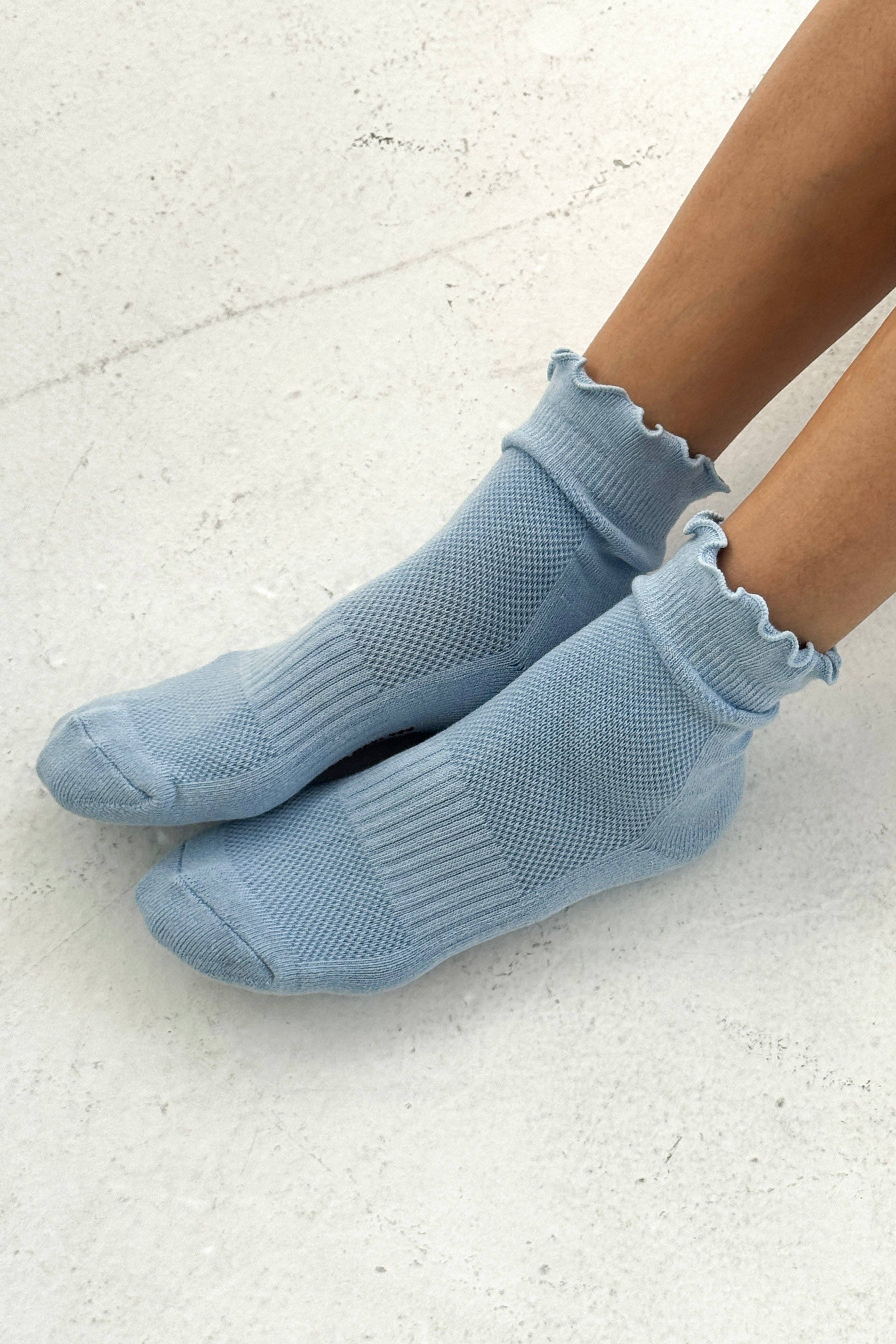 Ruffled Hugger Crew Socks (Wholesale) - Proper