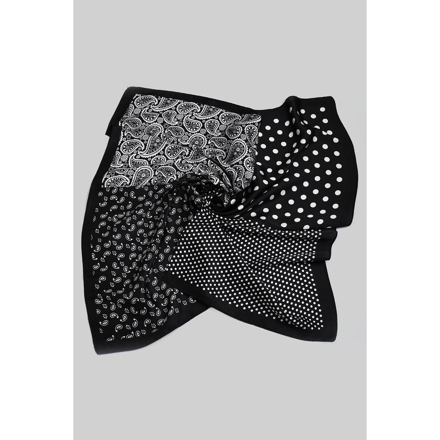 Paisley + Polka Dot Scarf - Proper