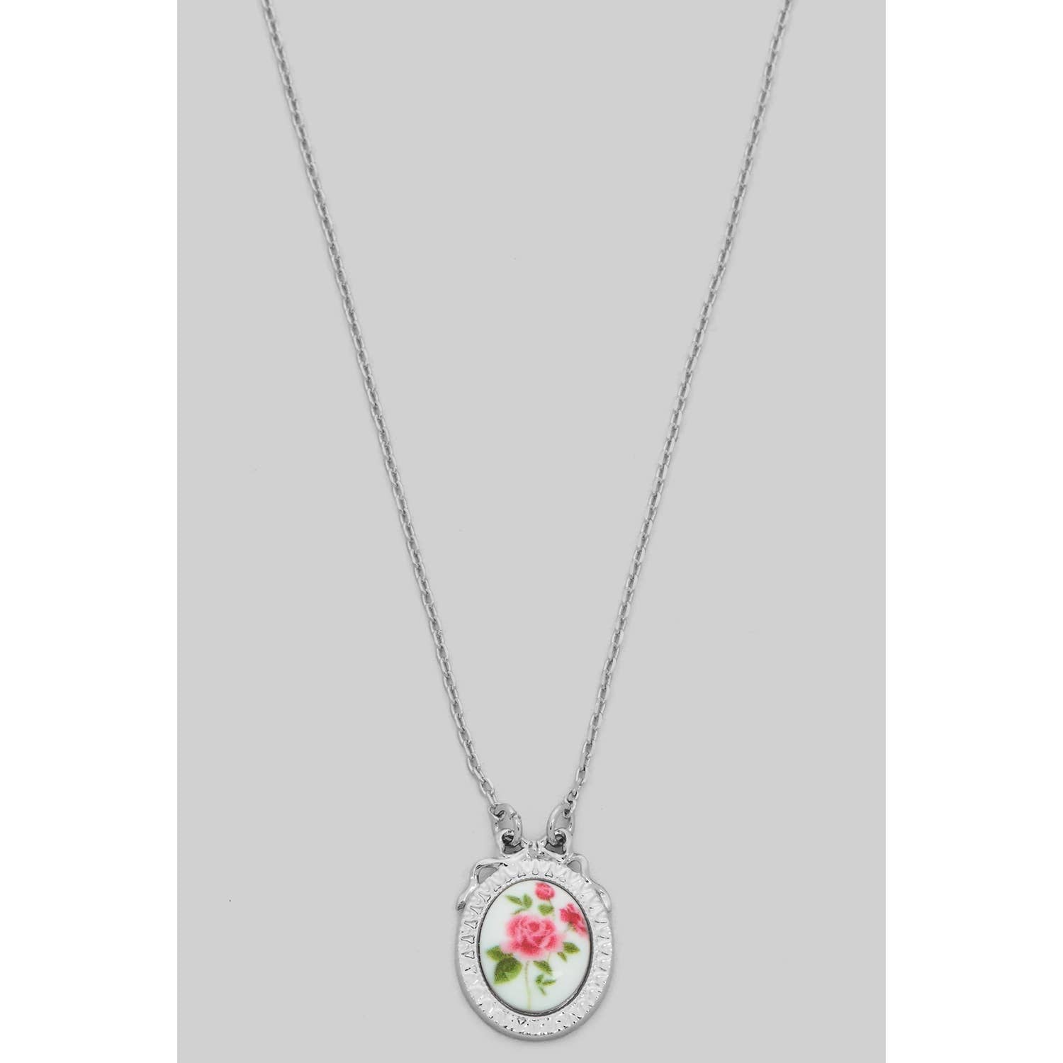Dainty Rose Pendant Necklace - Proper