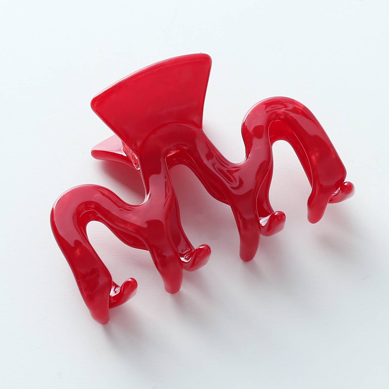 Cherry Red Small/Medium Claw Clip - Proper