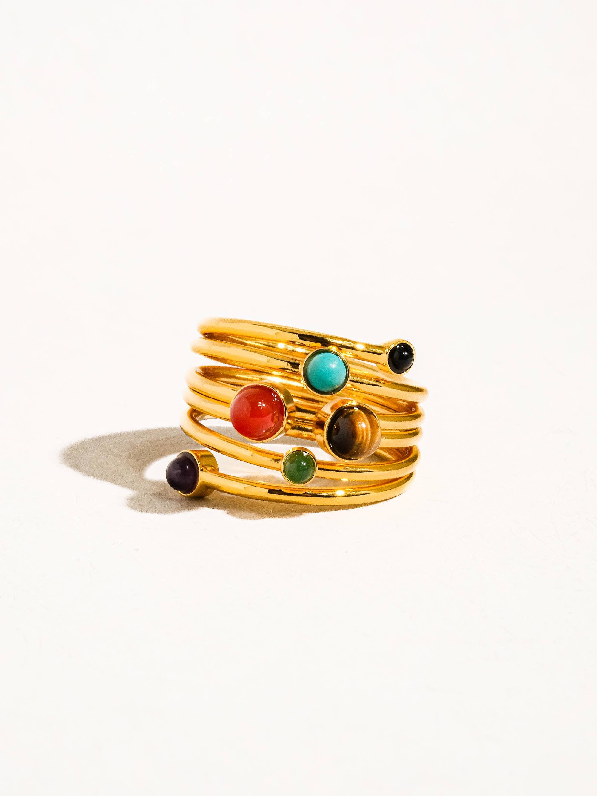Teigan Stone Layered Ring - Proper
