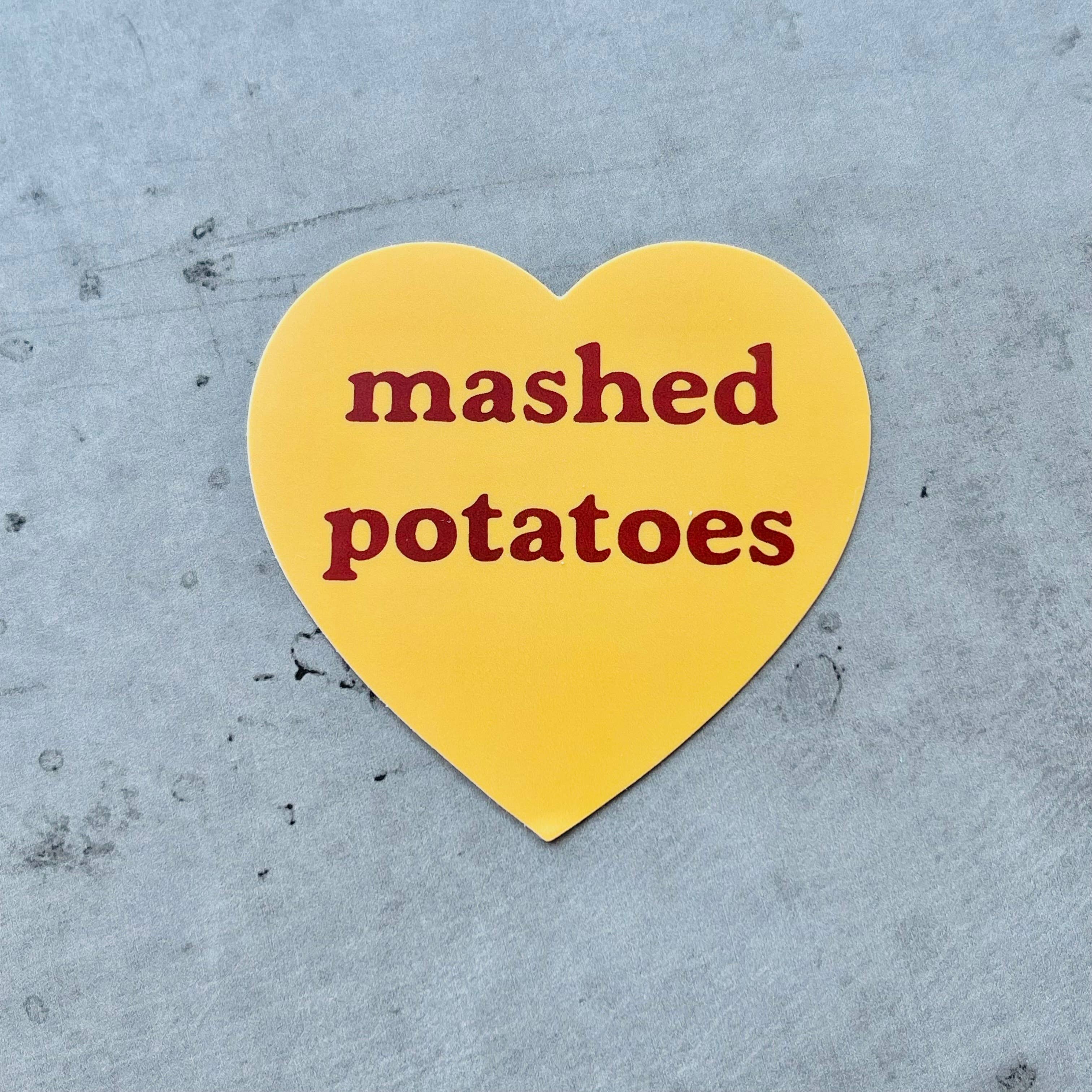 Mashed Potatoes Sticker - Proper