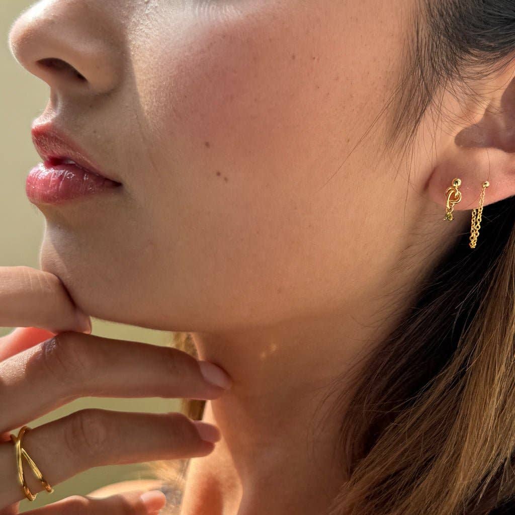 Knotty Serpent Earrings - Proper