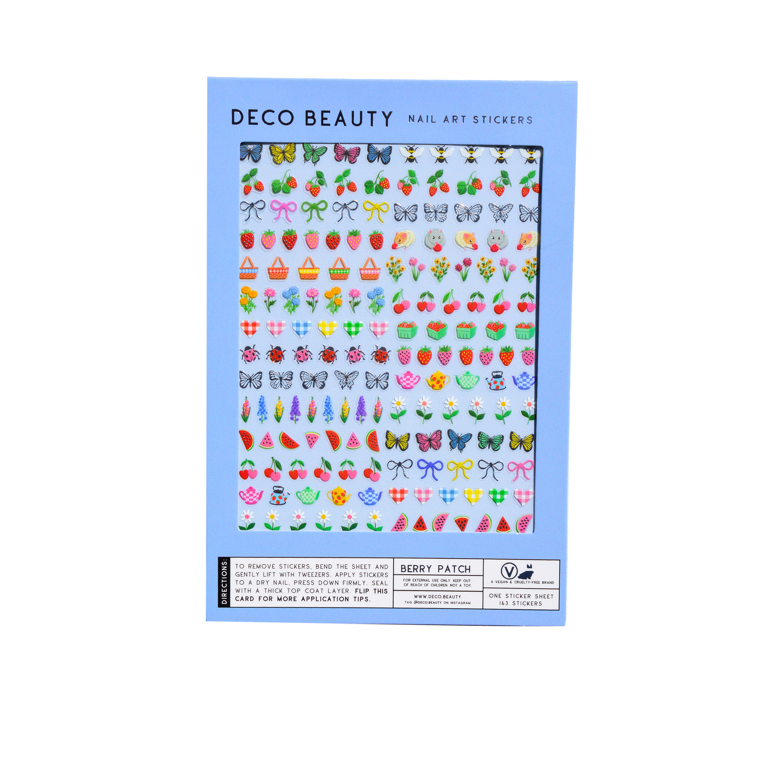 Nail Art Stickers - Berry Patch