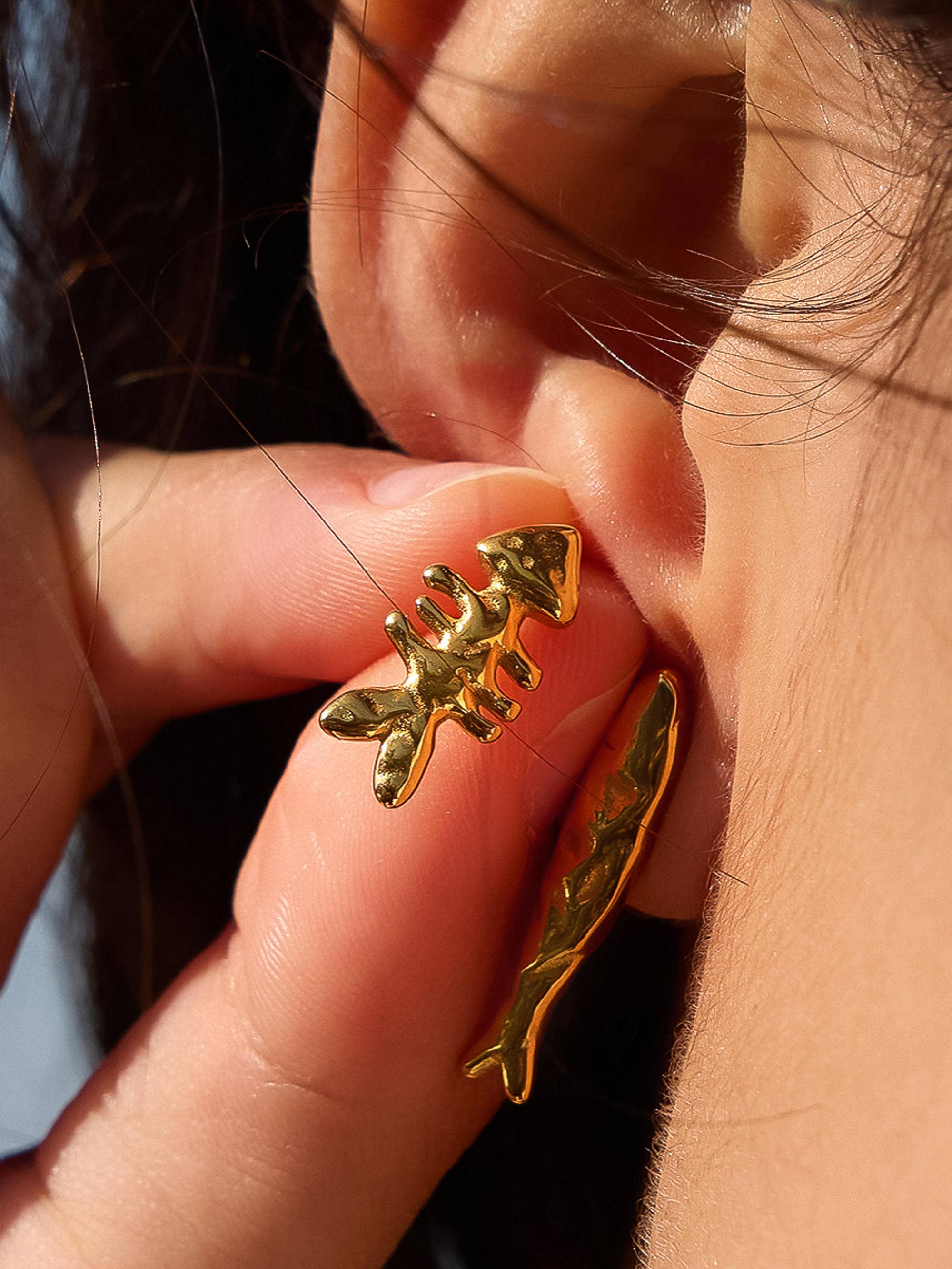 Selkie Fish Stud Earrings - Proper