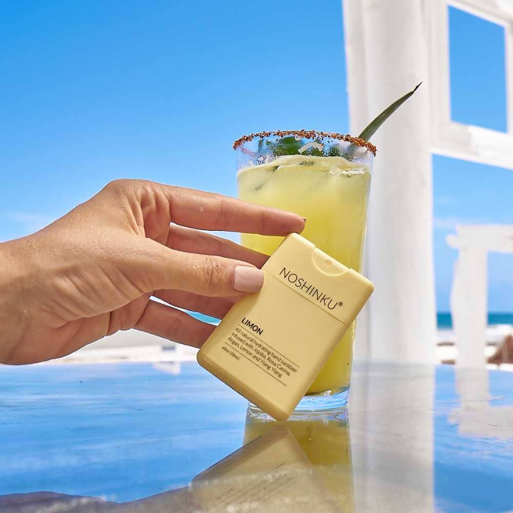 Refillable Lemon Ylang-Ylang Moisturizing Pocket Sanitizer - Proper