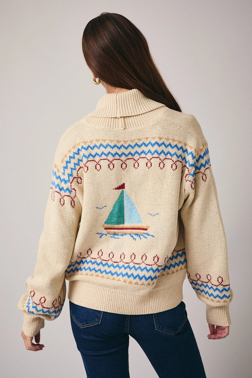 Sail Cardigan