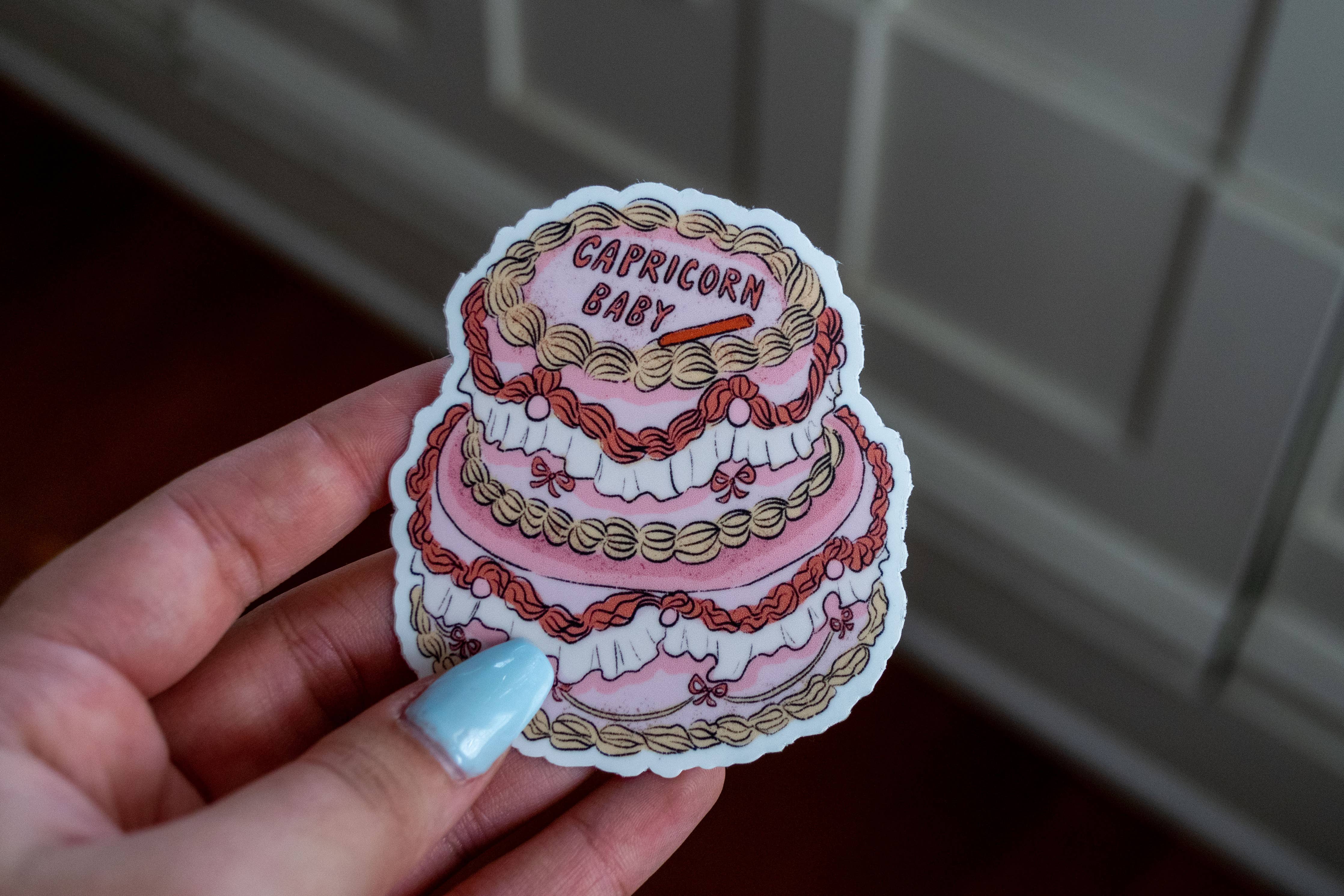 Zodiac Cake Stickers - Proper