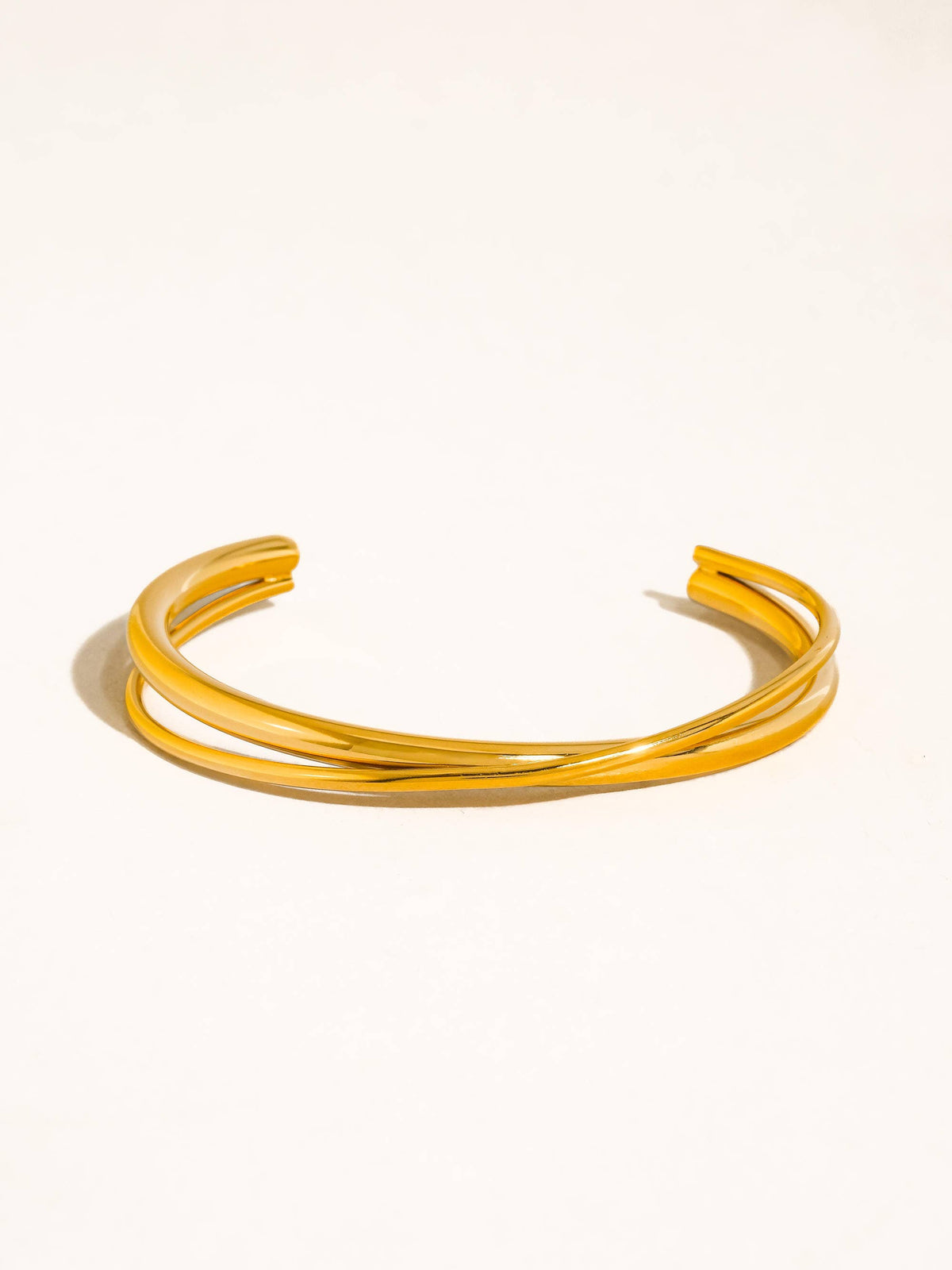 Rivoli Crossover Cuff Bracelet