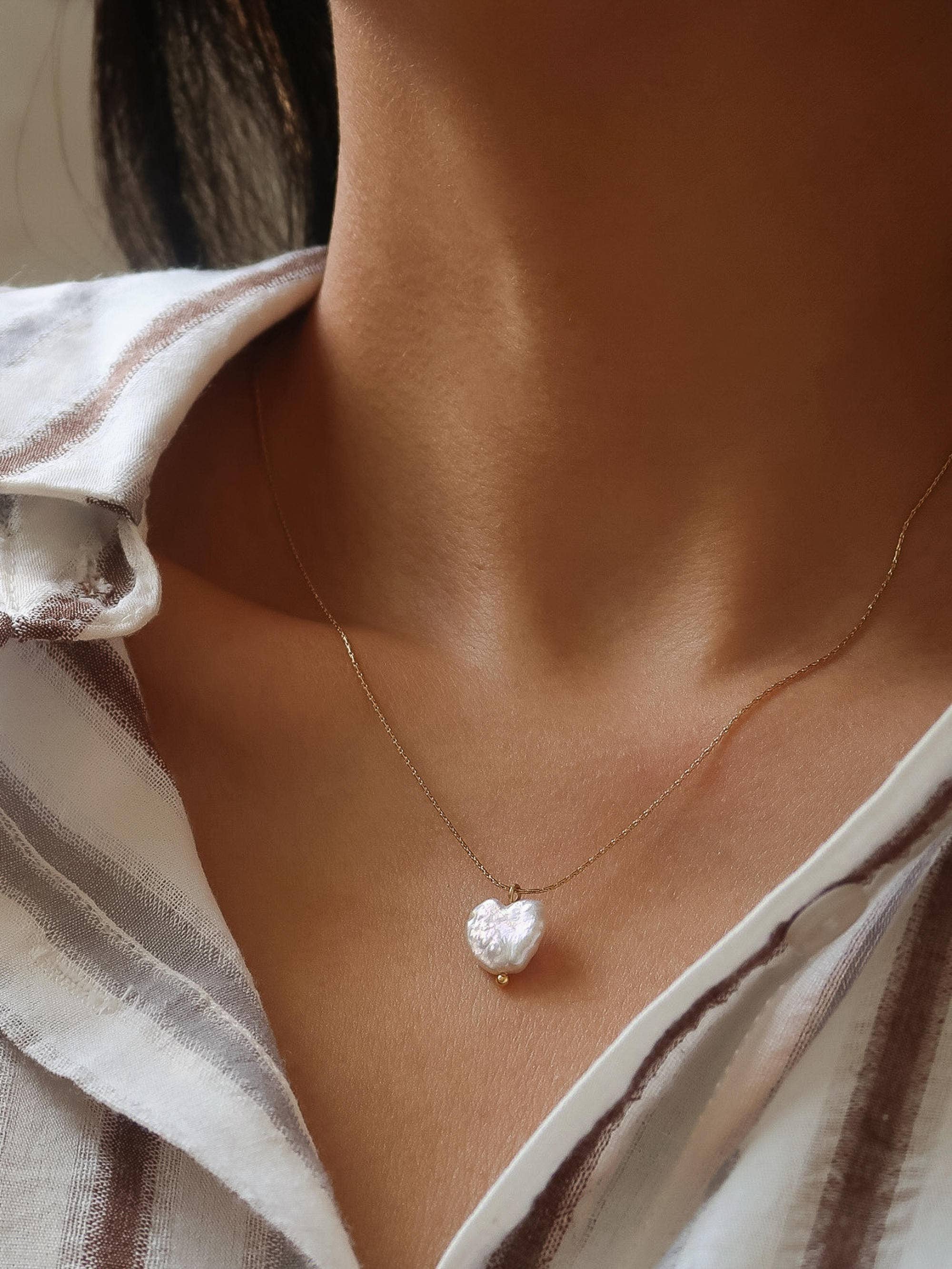 Pearl Shape Necklace - Proper