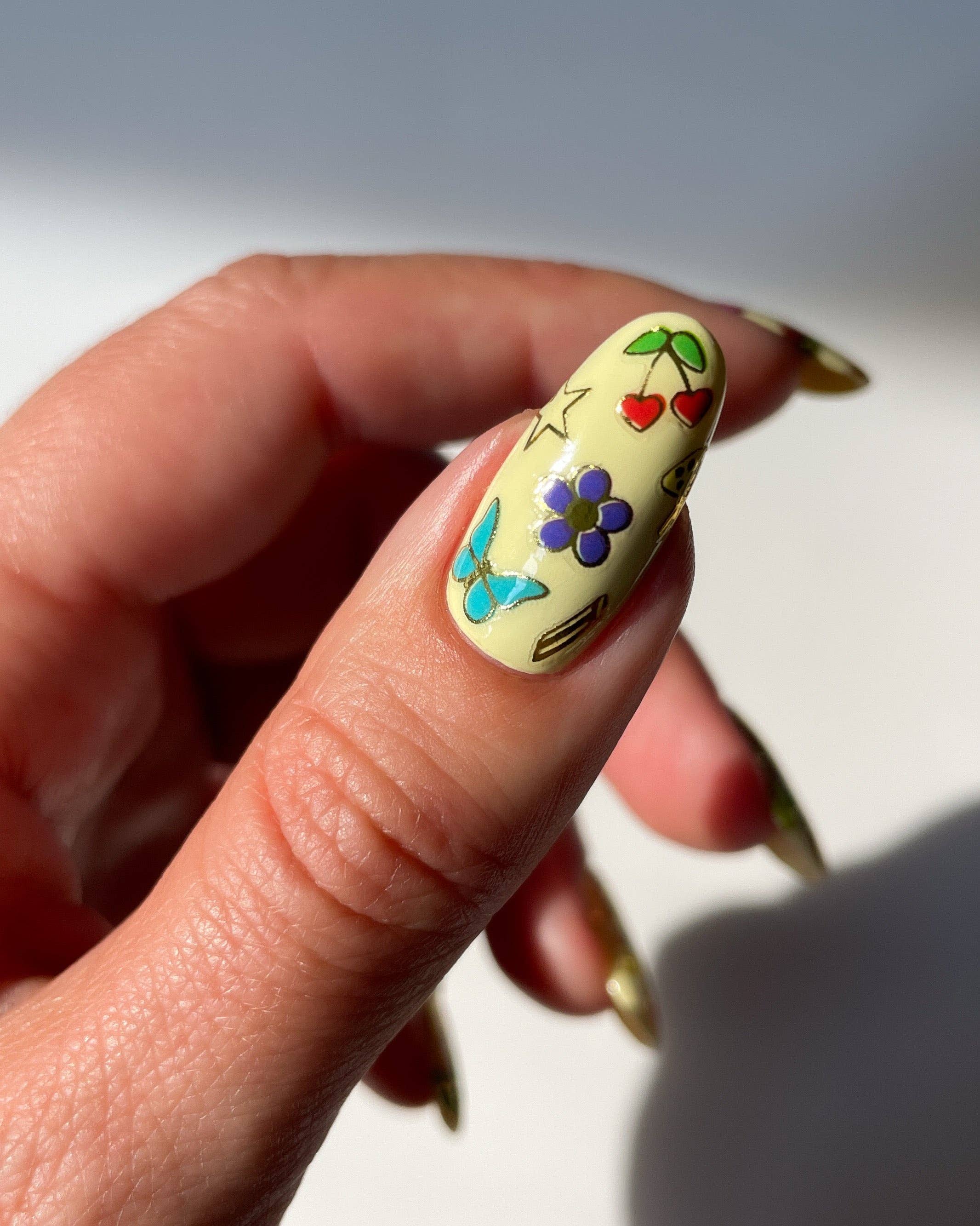 Nail Art Stickers - Charmed