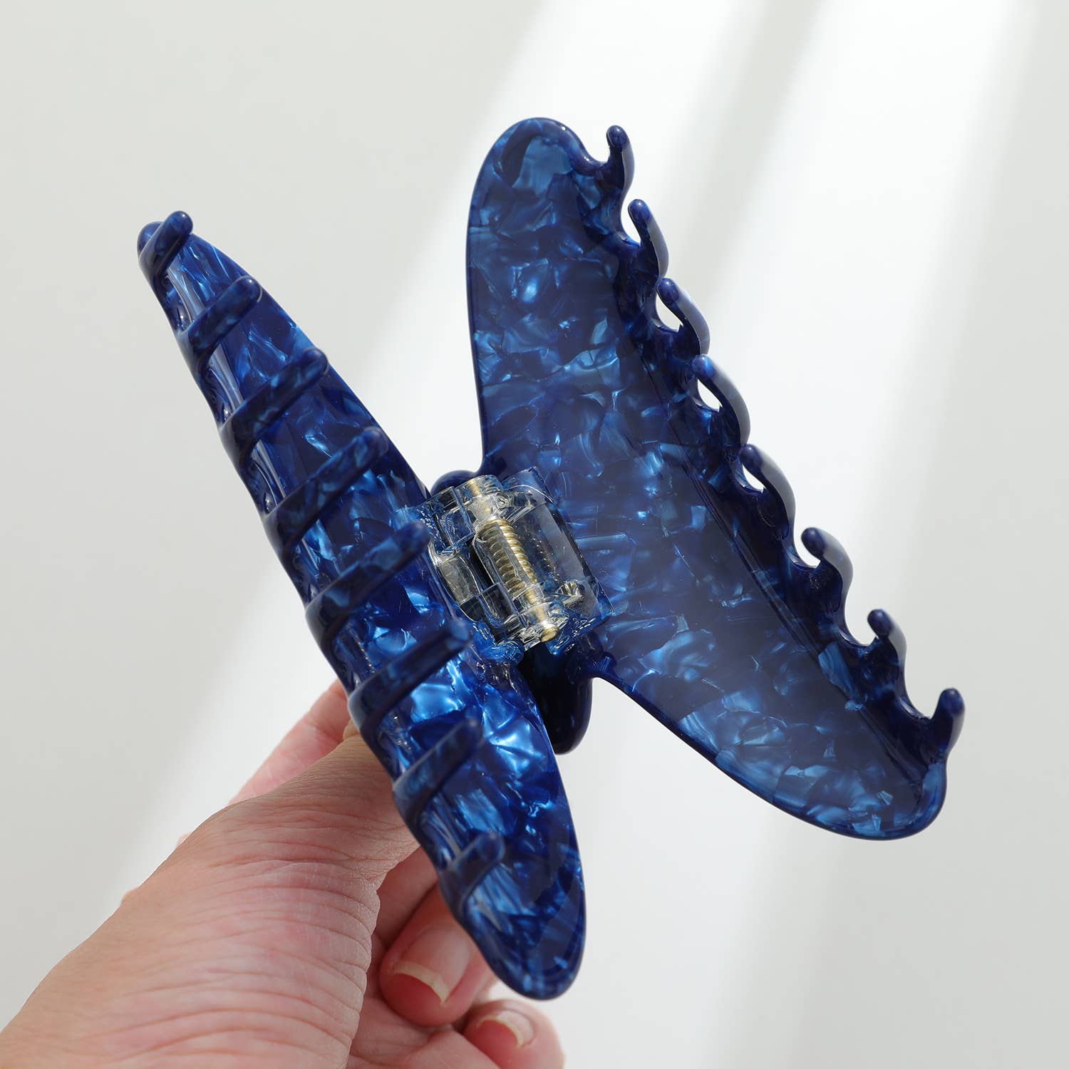 Denim Blue Large Claw Clip - Proper