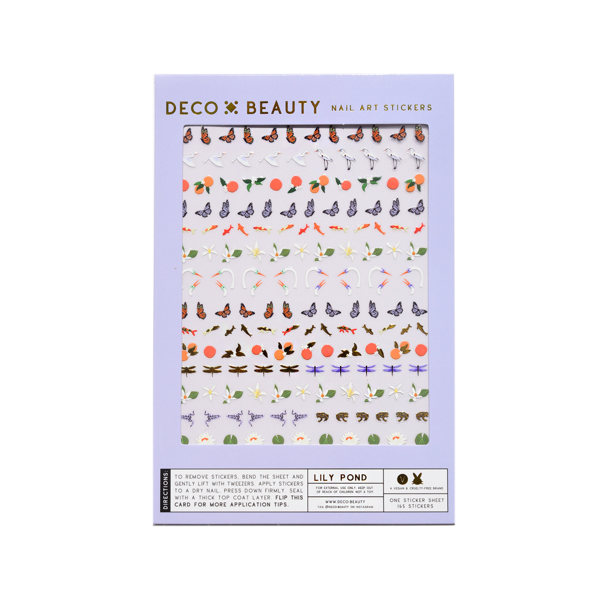 Nail Art Stickers - Lily Pond - Proper