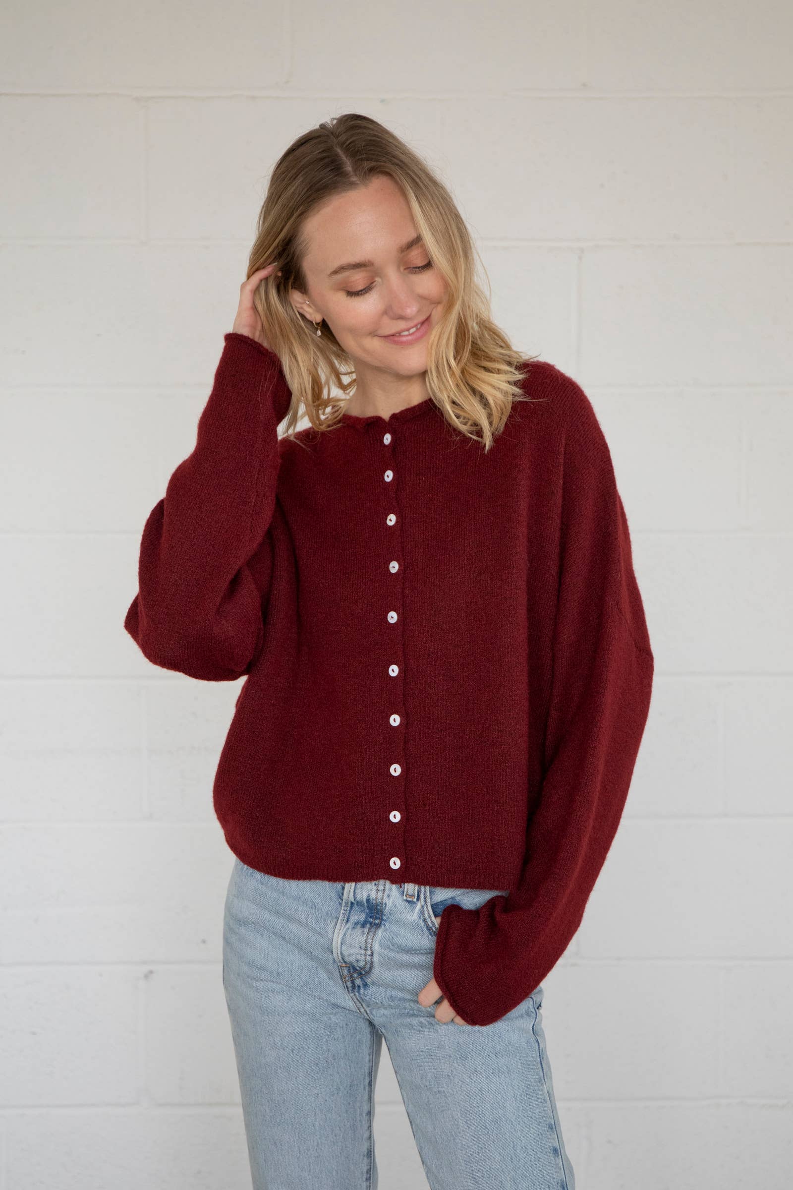 Wine Piper Cardigan - Proper