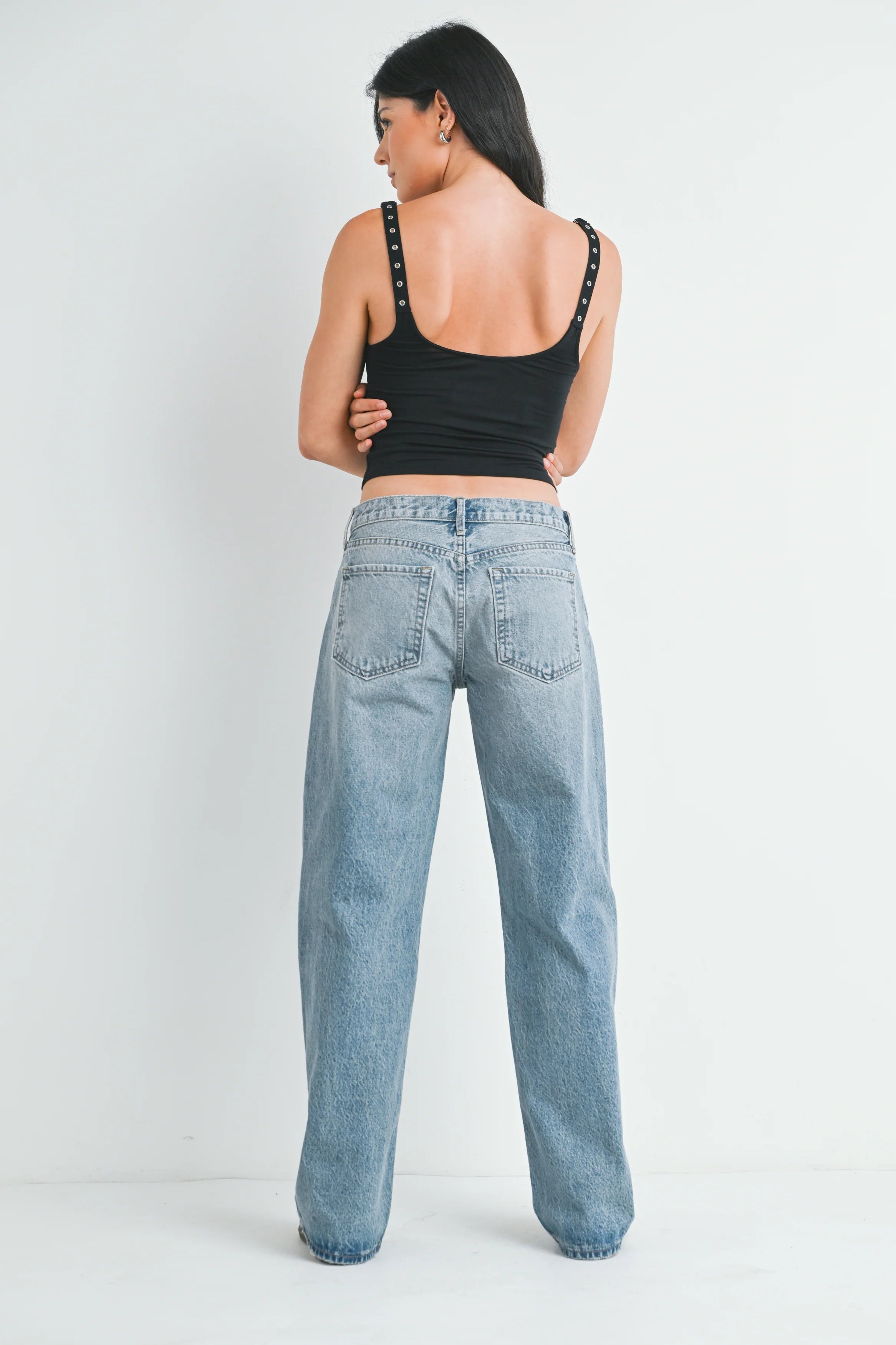 Low Rise Baggy Slouch Jeans
