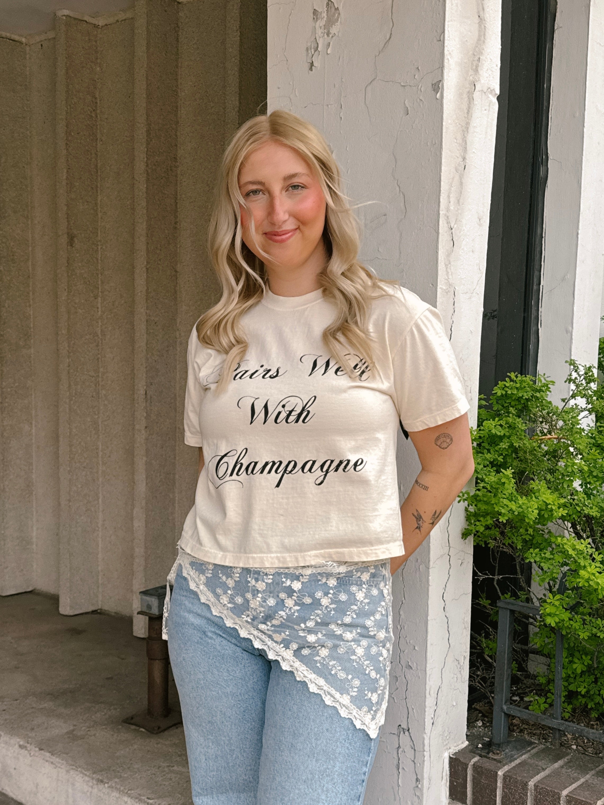 Lacy Hip Wrap Scarf - Proper