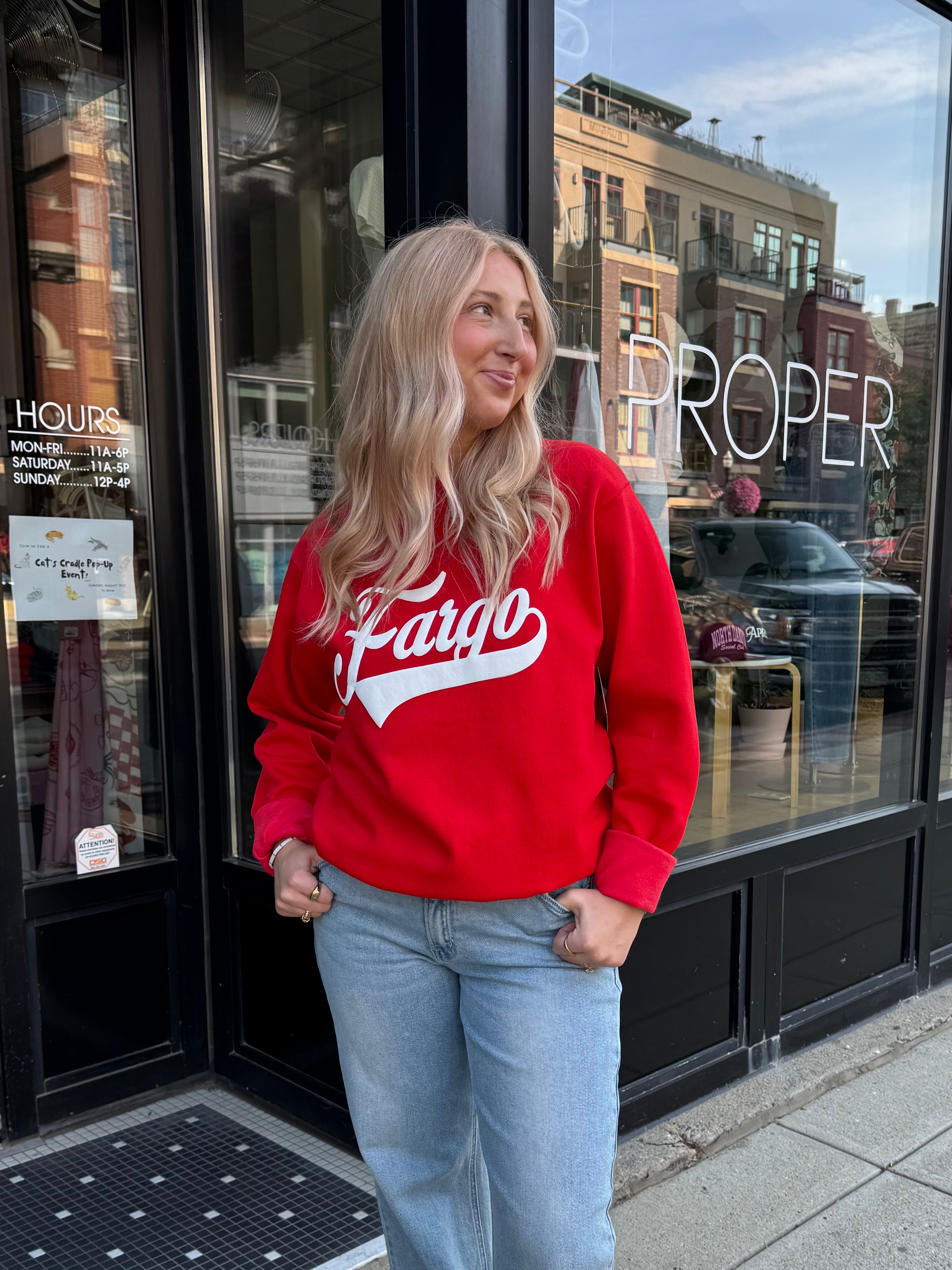 Fargo Script Sweatshirt - Proper