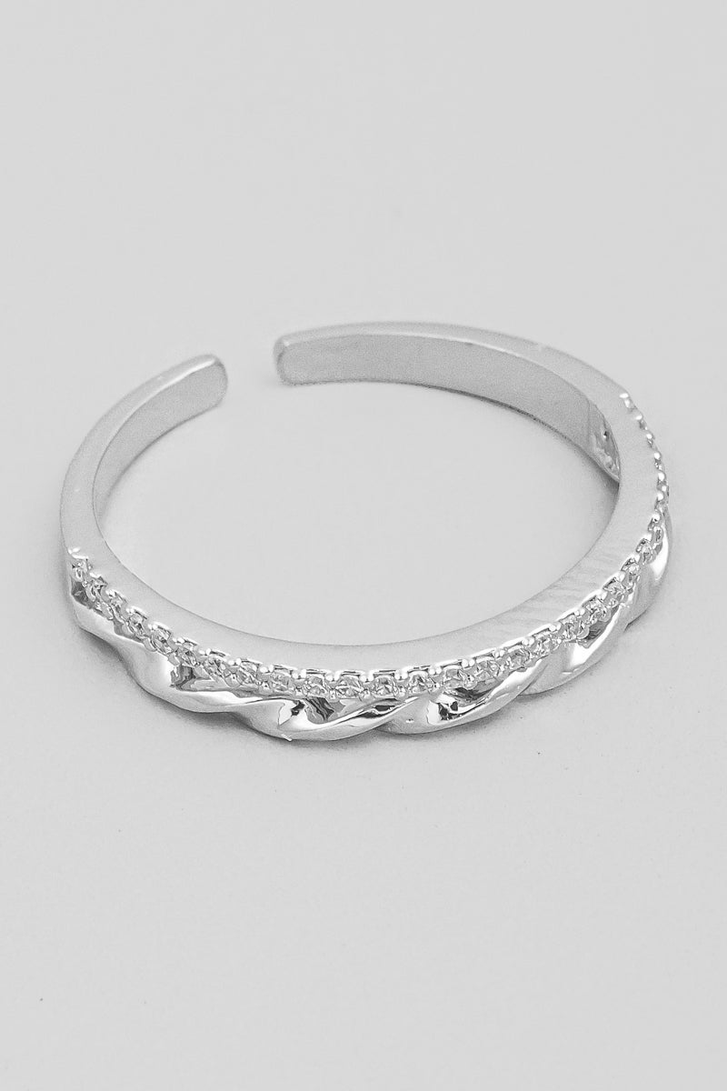 Twisted Pave Ring - Proper