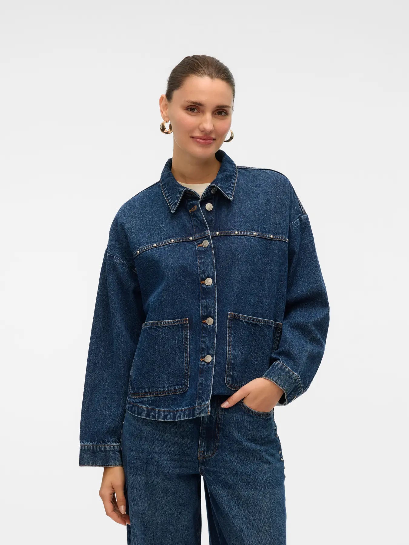 Jamie Denim Top - Proper
