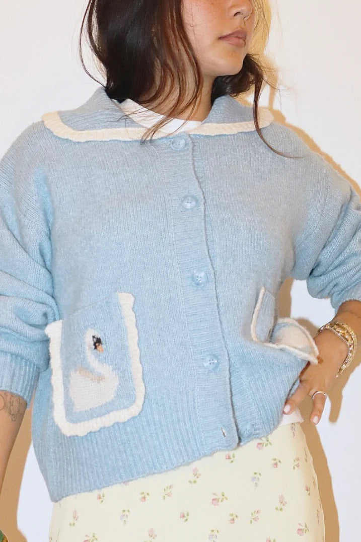 Swan Cardigan