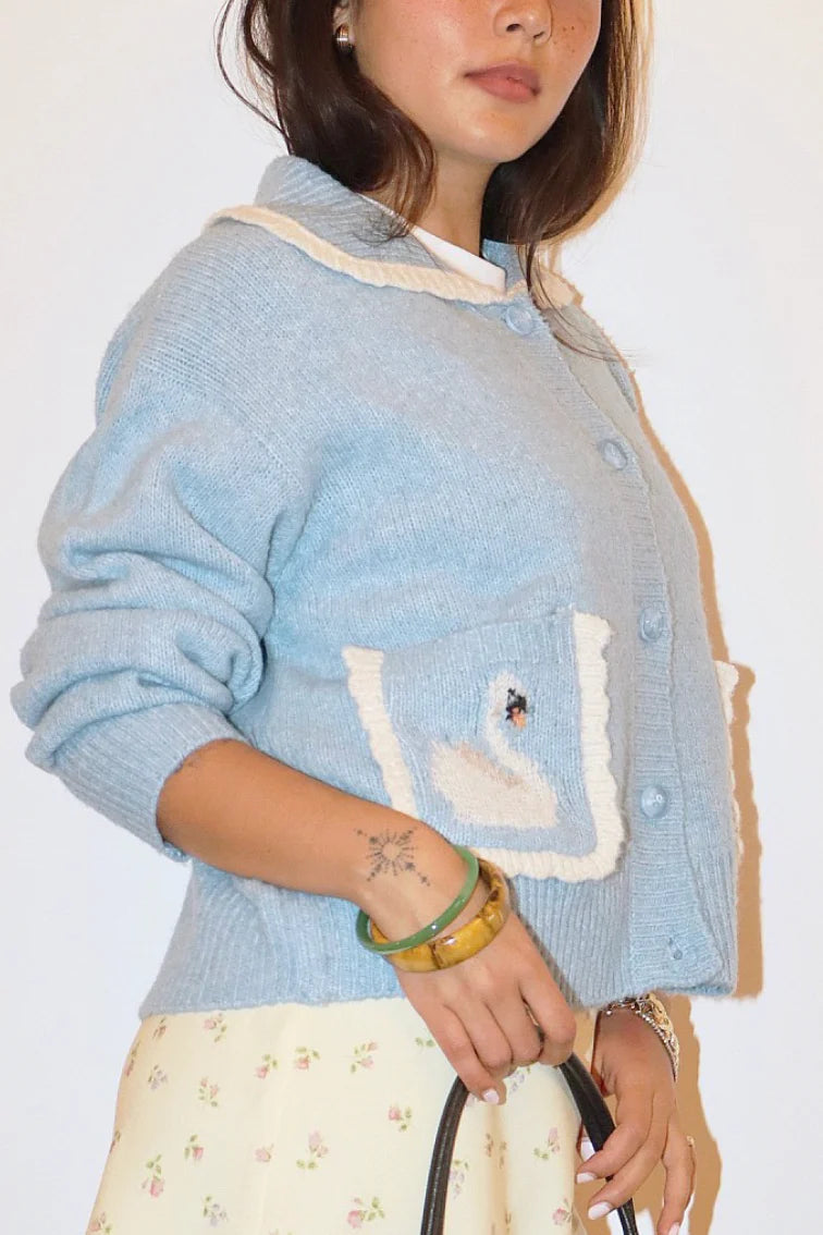 Swan Cardigan