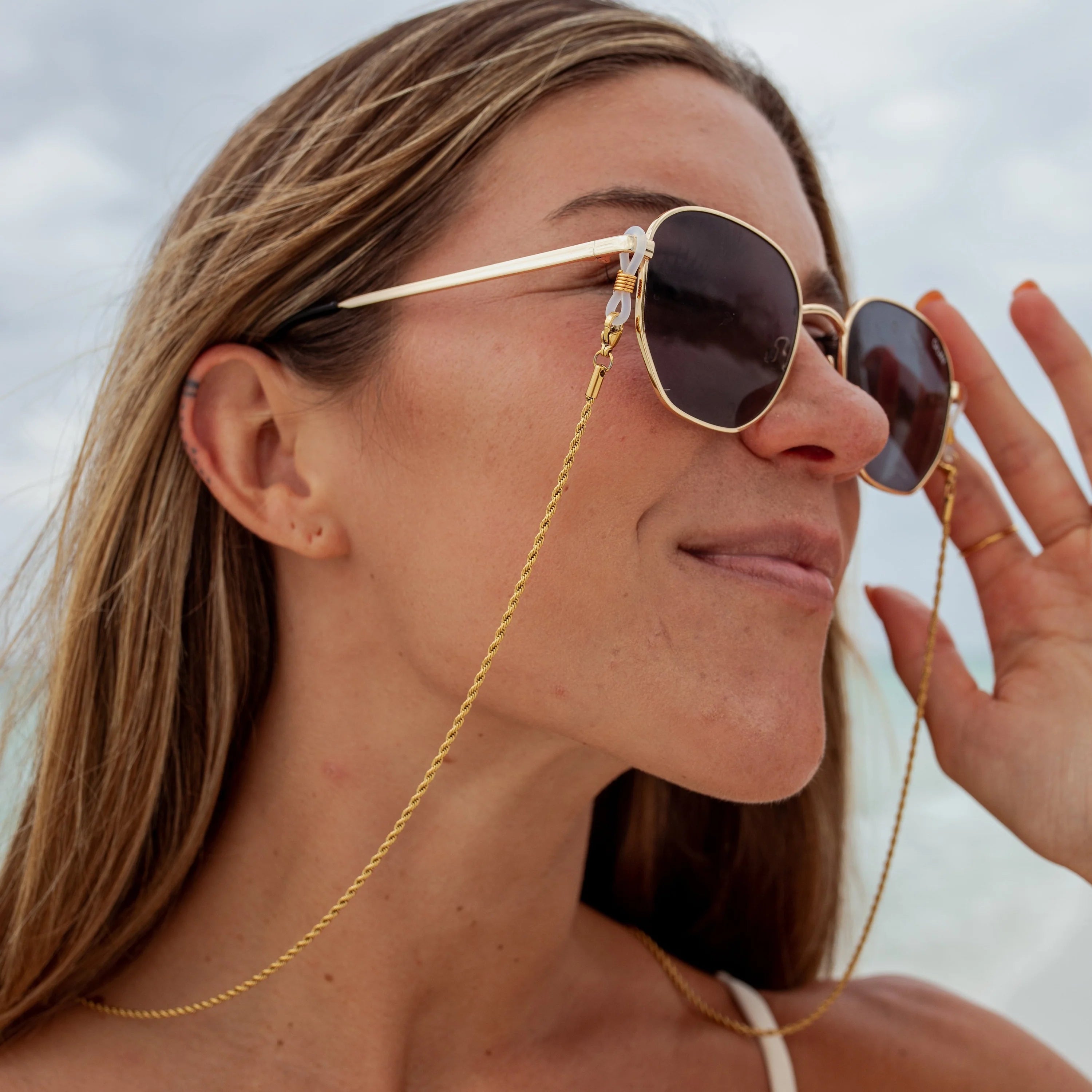 Disco Cowgirl Sunglasses Chain - Proper