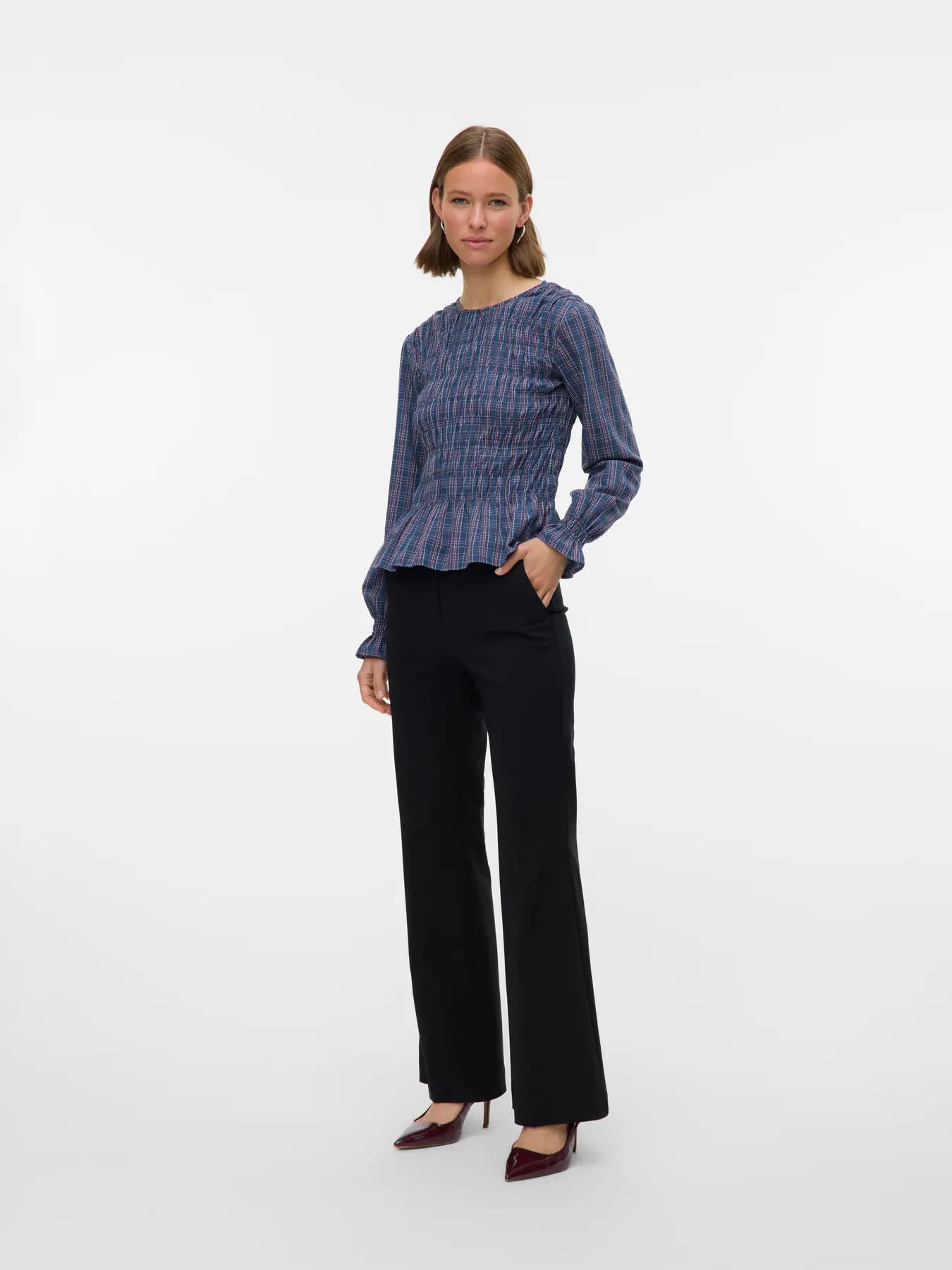 Olive Smocked Top - Proper