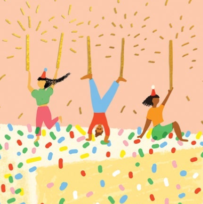 Confetti Cake - Birthday Card - Proper