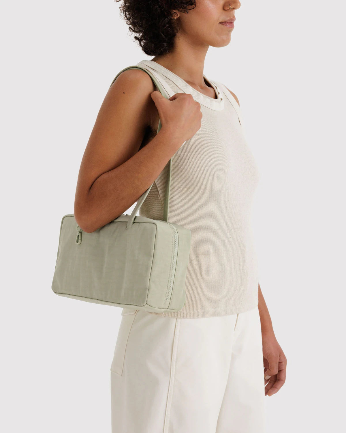 Baggu Nylon Bowler Bag - Celadon - Proper