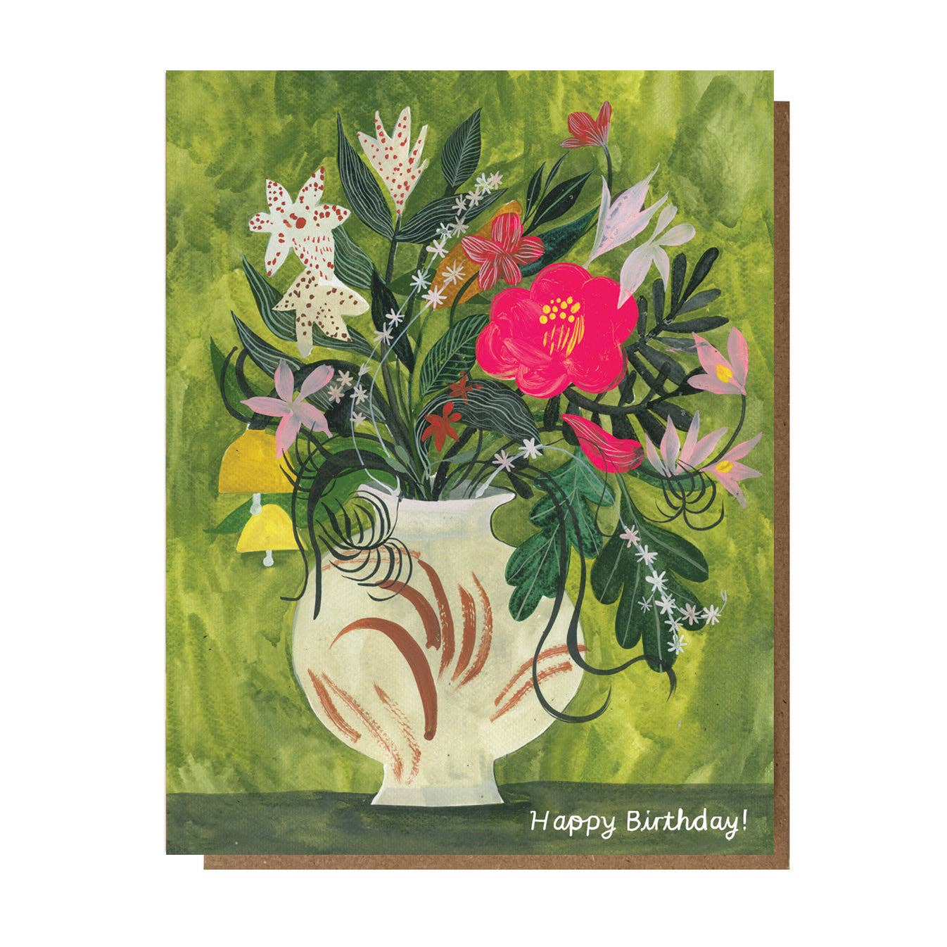 Happy Birthday Wildflowers Greeting Card - Proper