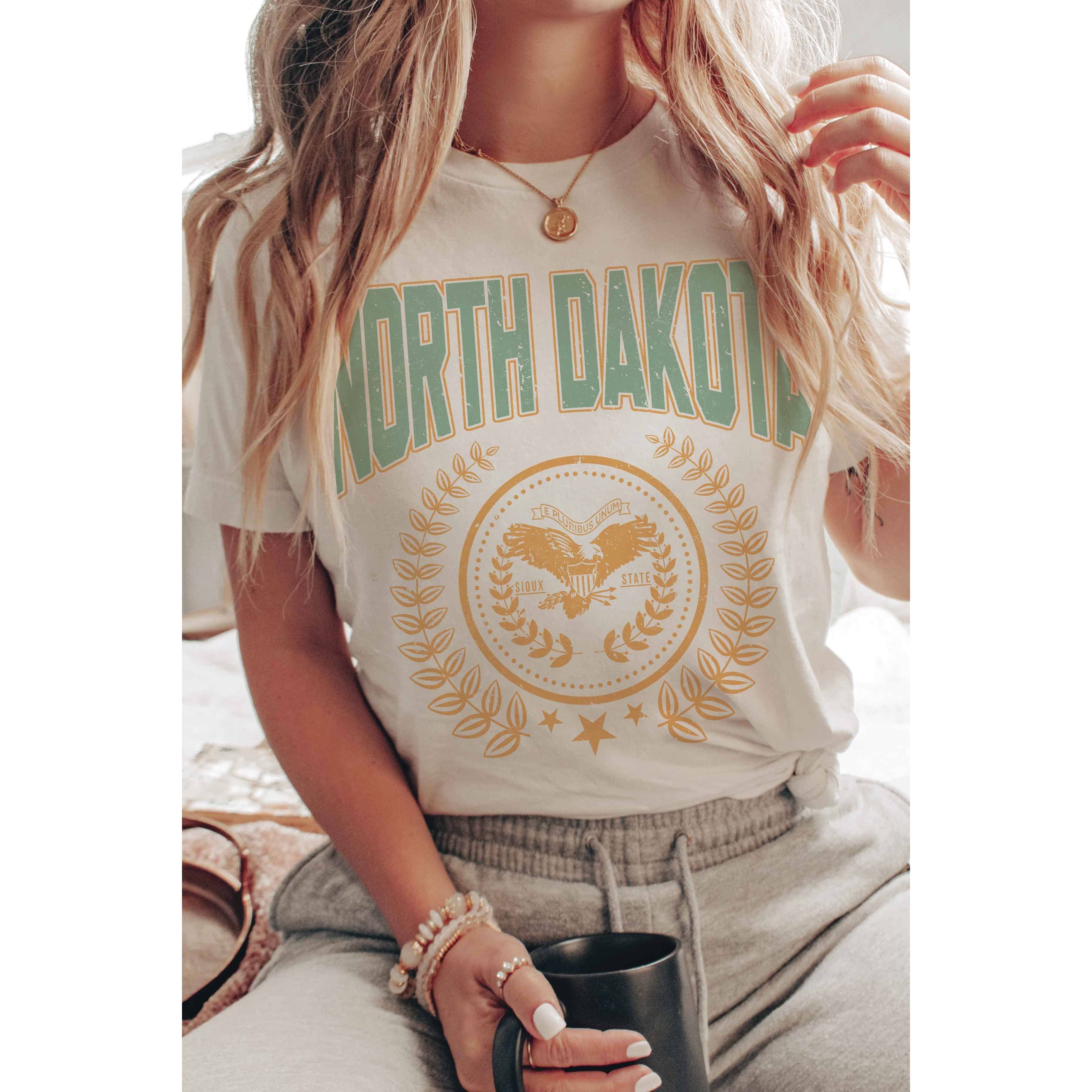 North Dakota Wreath Graphic Tee - Proper