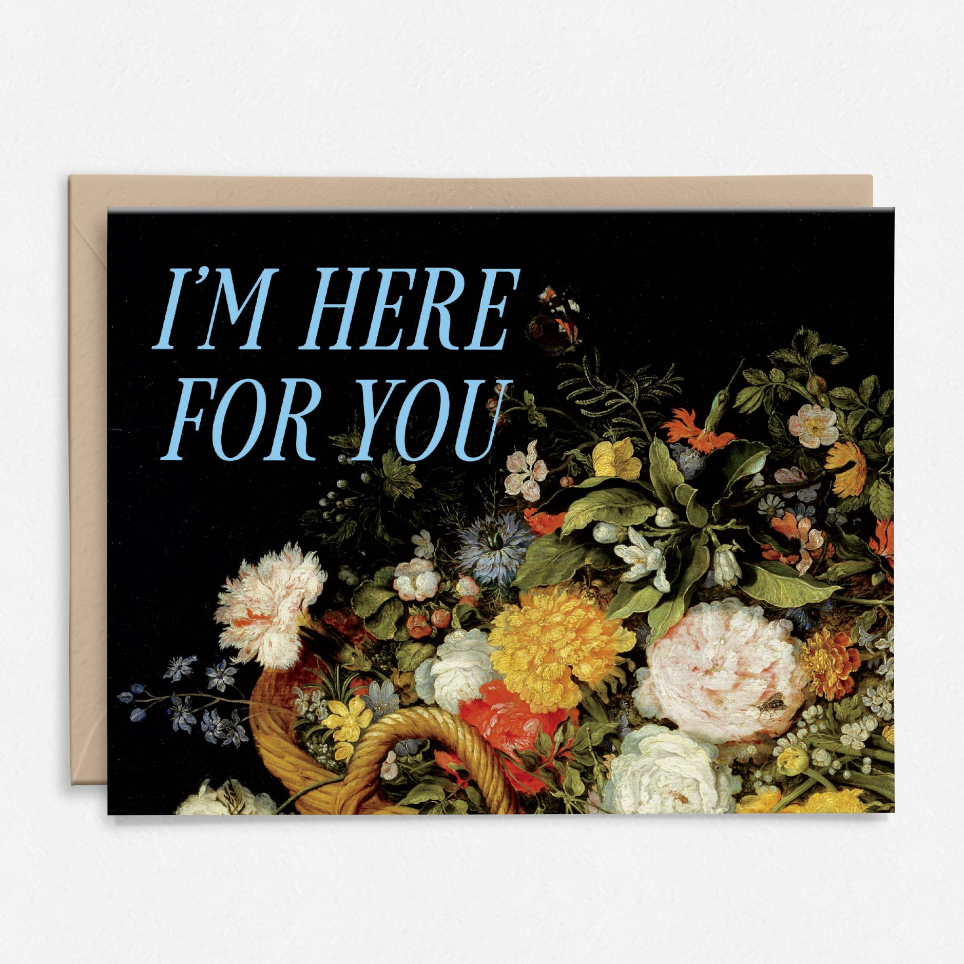 I'm Here For You Car- Vintage Art - Proper