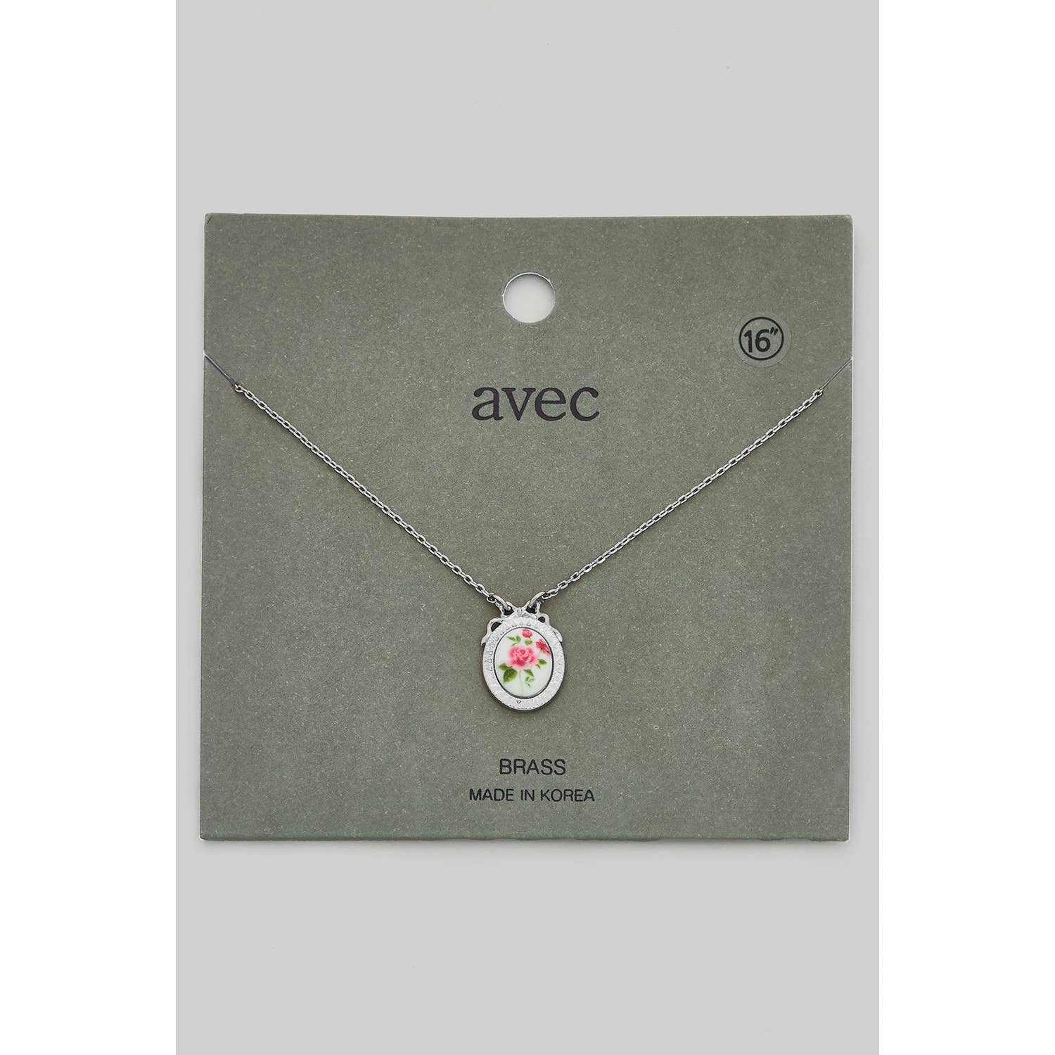 Dainty Rose Pendant Necklace - Proper