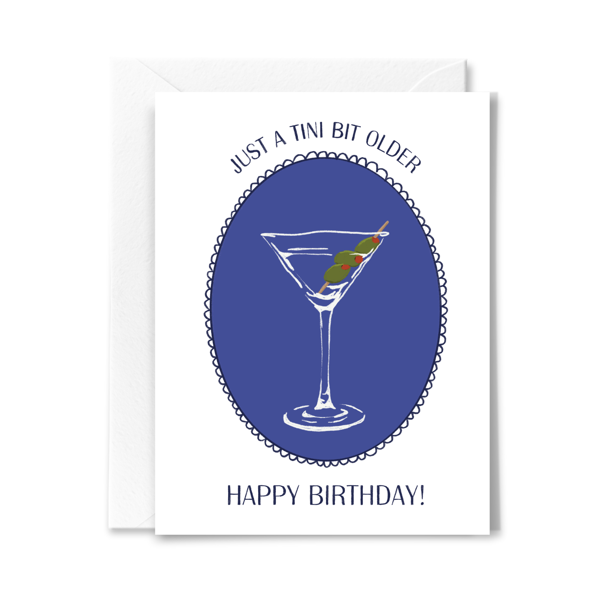 Tini Bit Older Birthday Card - Proper