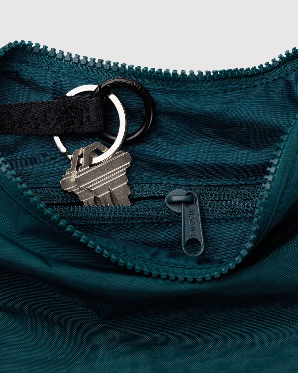 Baggu Small Nylon Crescent Bag - Deep Sea - Proper