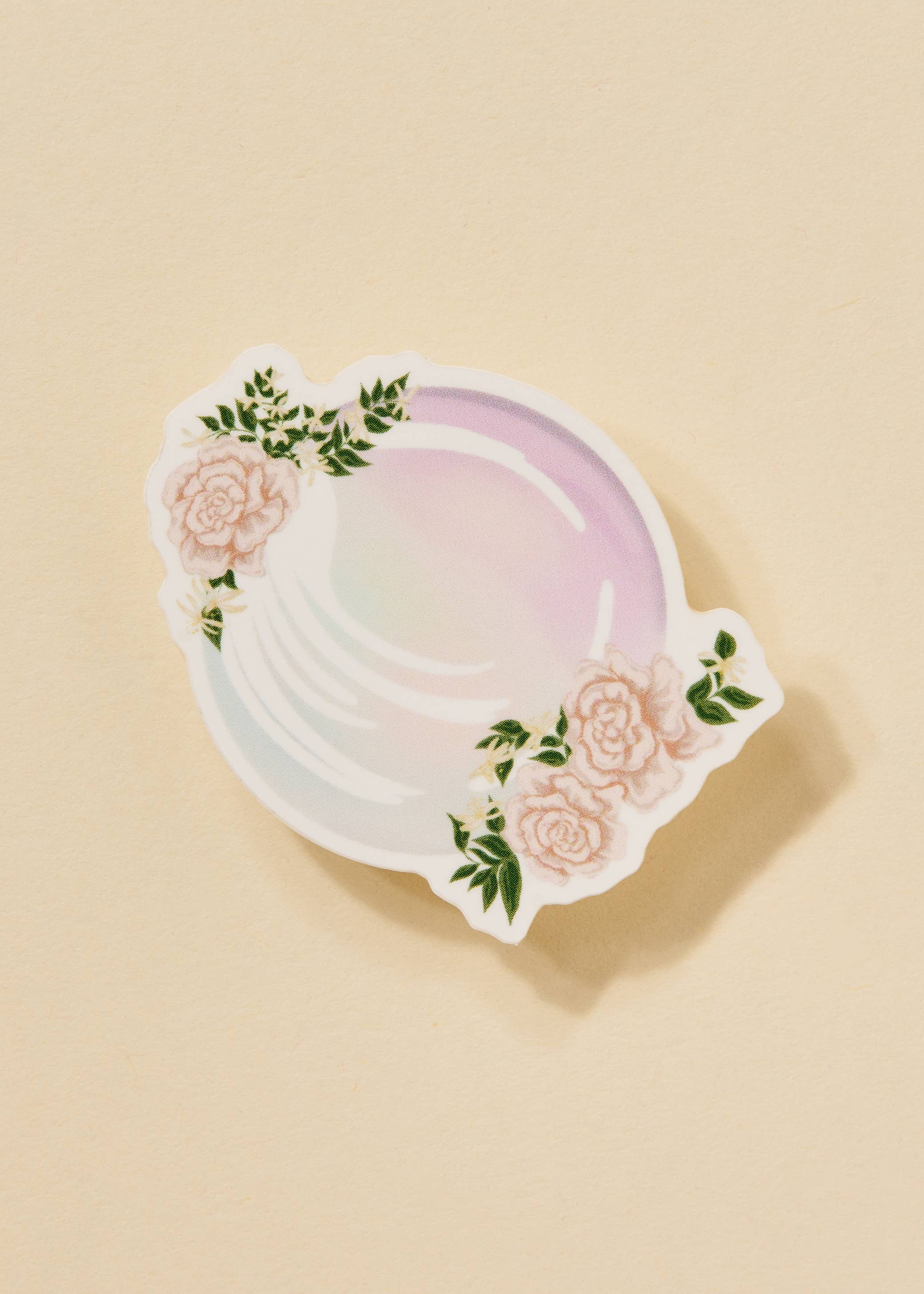 Pearl Floral Gemstone Flower Sticker - Proper