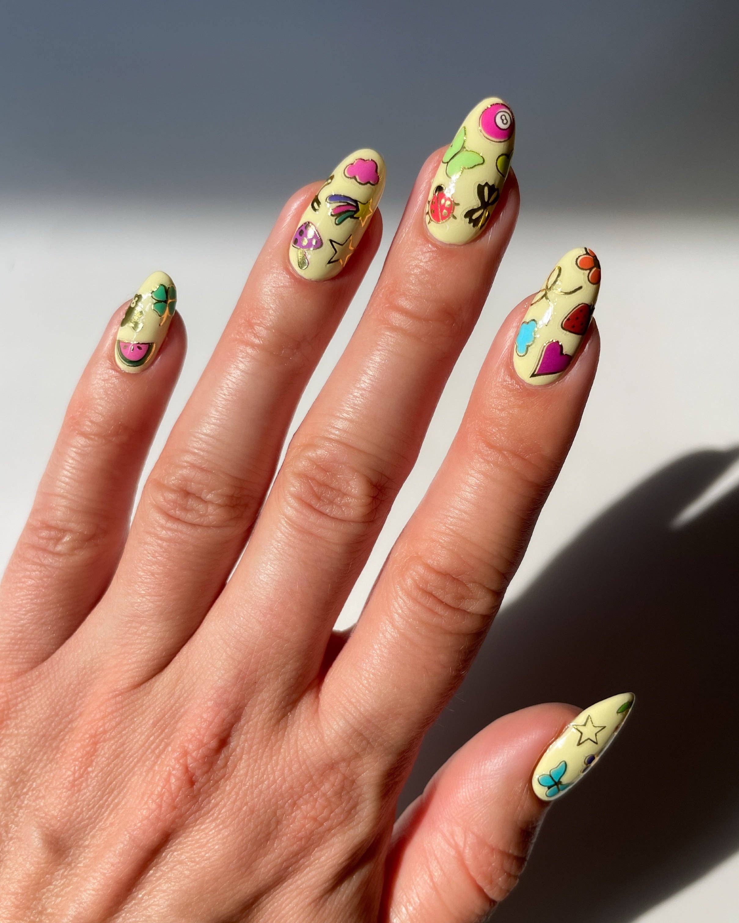 Nail Art Stickers - Charmed