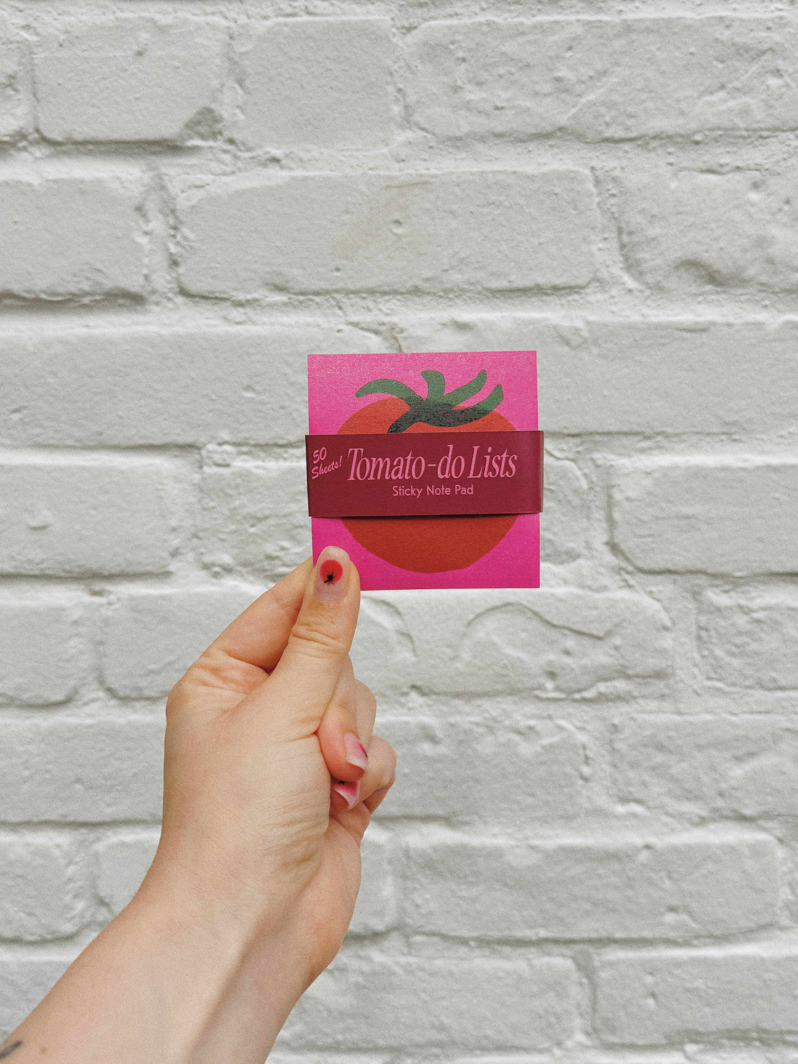 Tomato-do List Sticky Notes - Proper