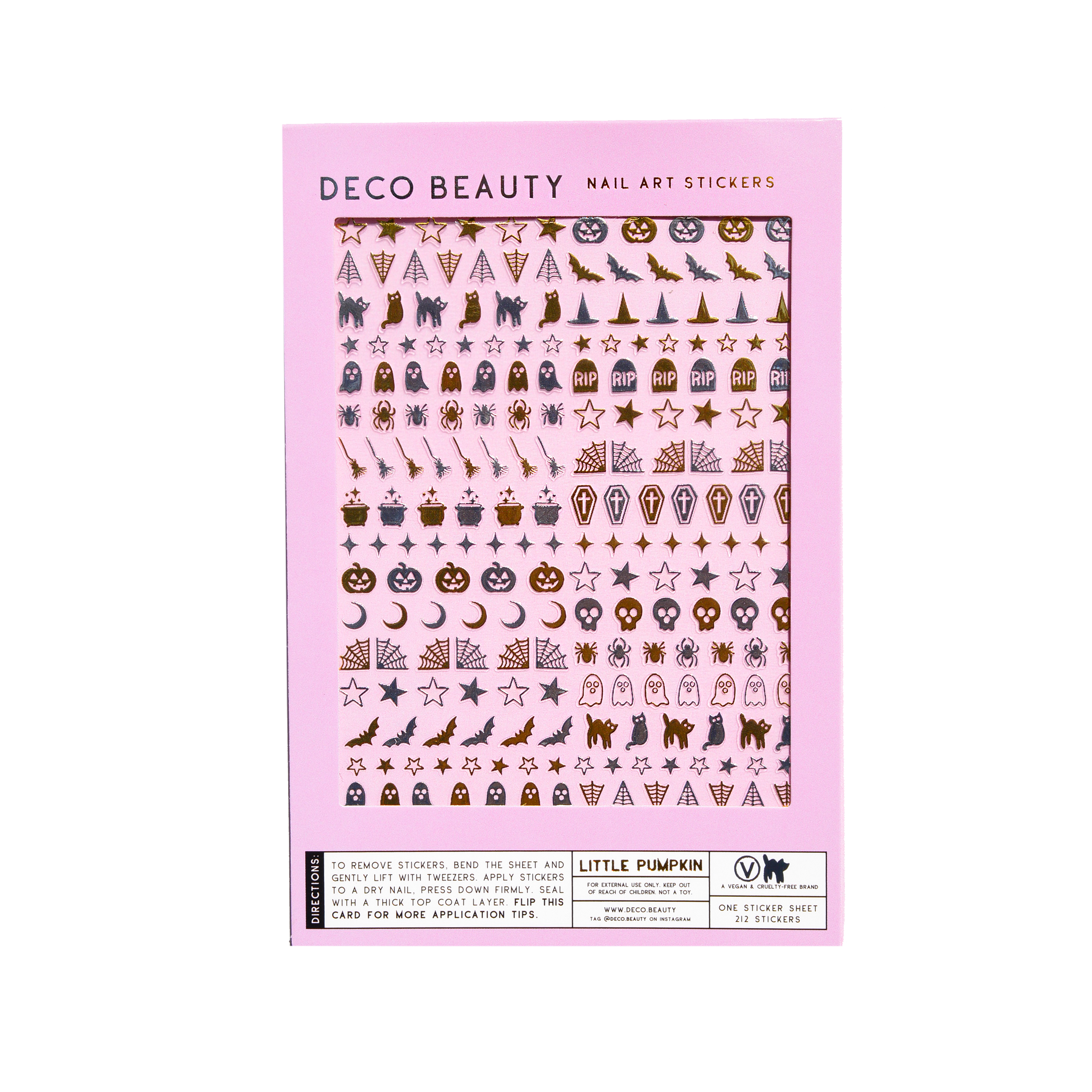 Nail Art Stickers - Little Pumpkin