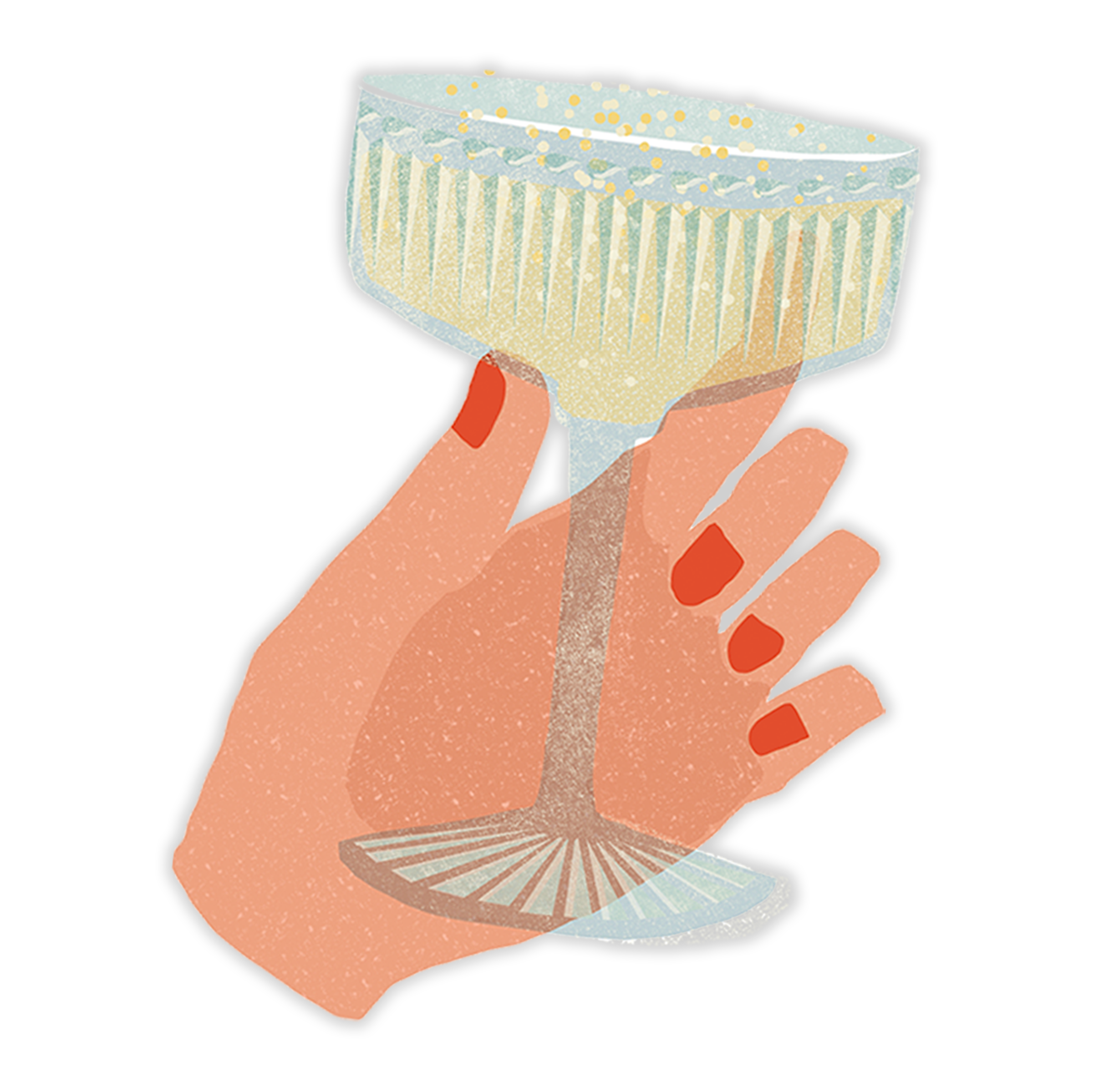 Coupe Chin-Chin Sticker - Proper