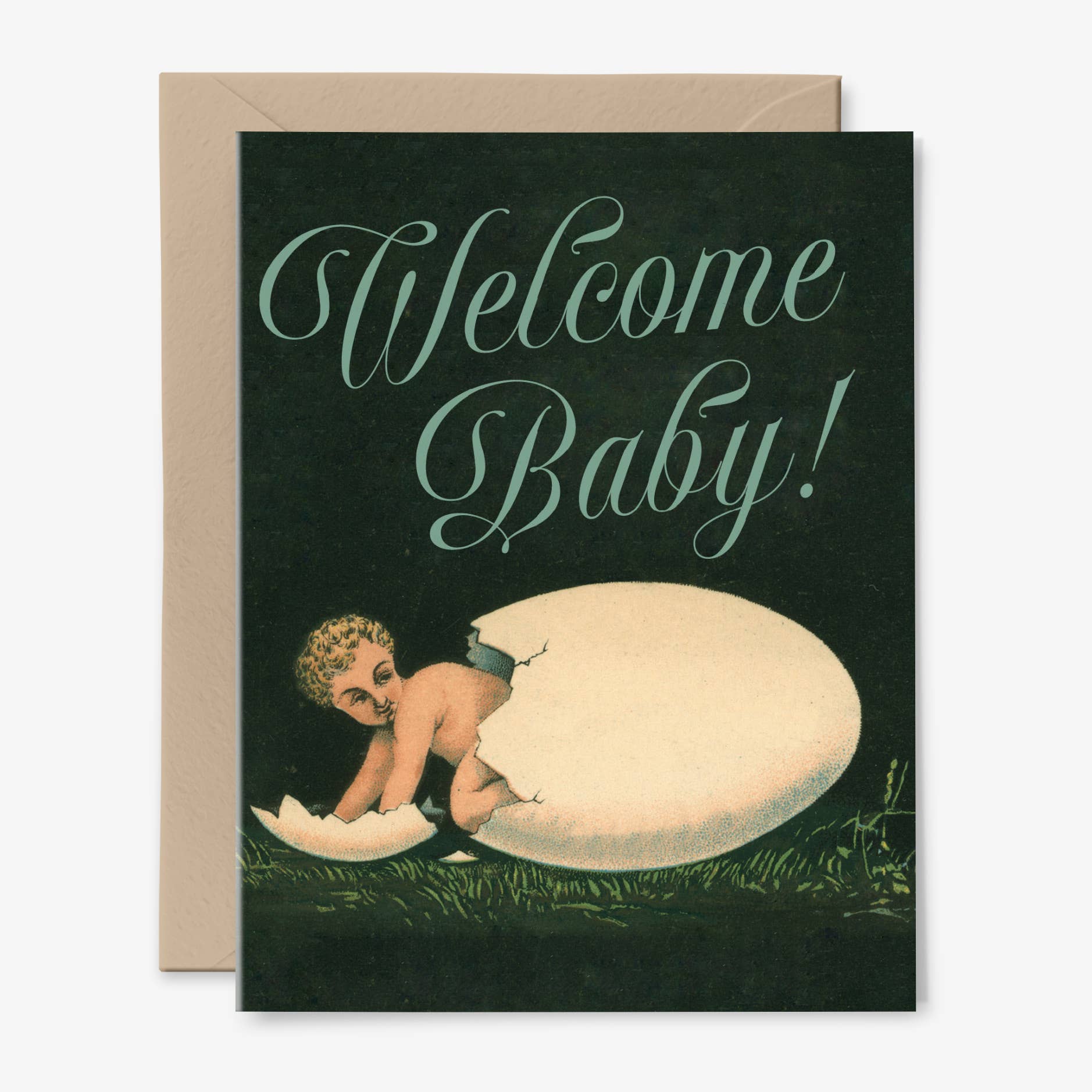Welcome Baby Card - Egg - Proper