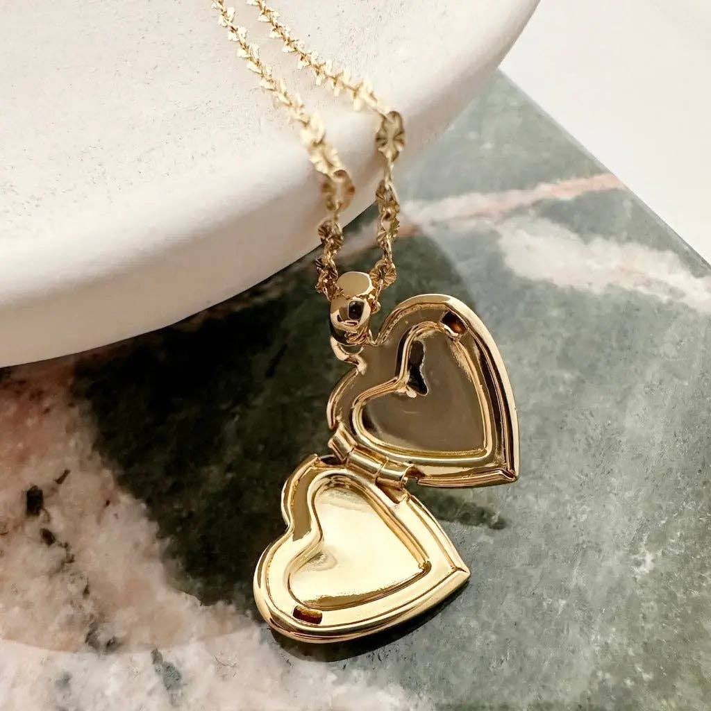 Heart Locket Necklace - Proper