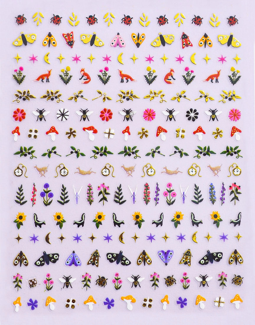 Nail Art Stickers - Wildflower - Proper
