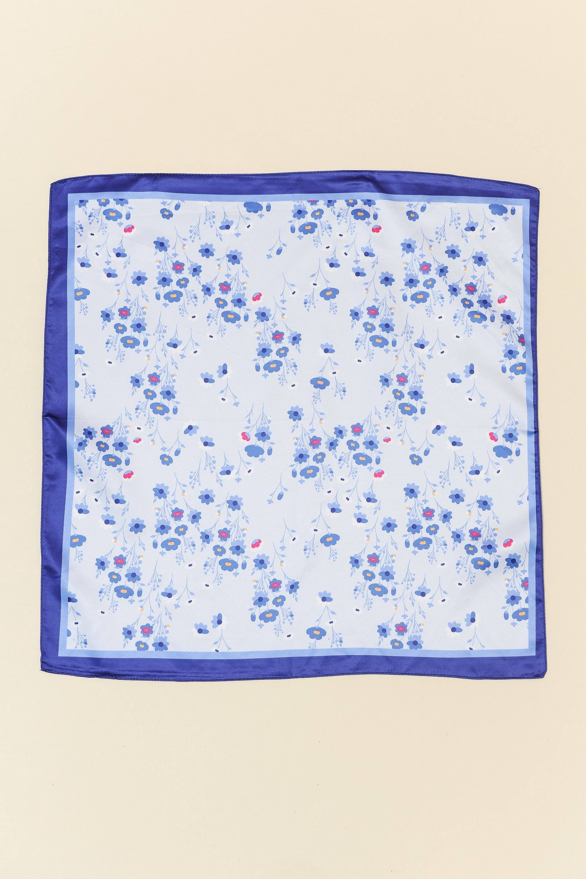 Petite Flower Print Scarf