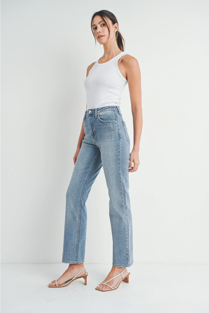 Full Length Straight Jeans - Proper