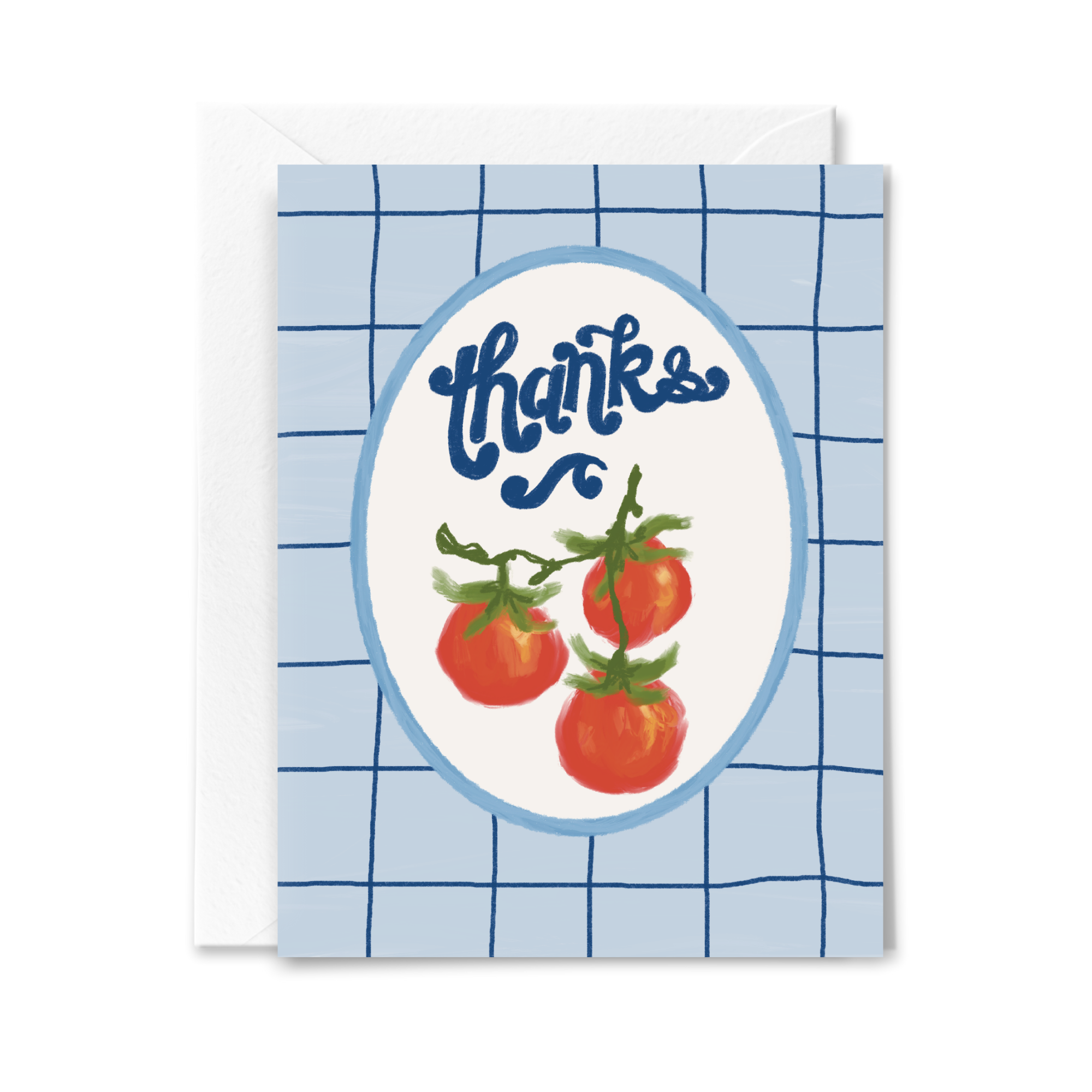 Tomato Thanks Card - Proper