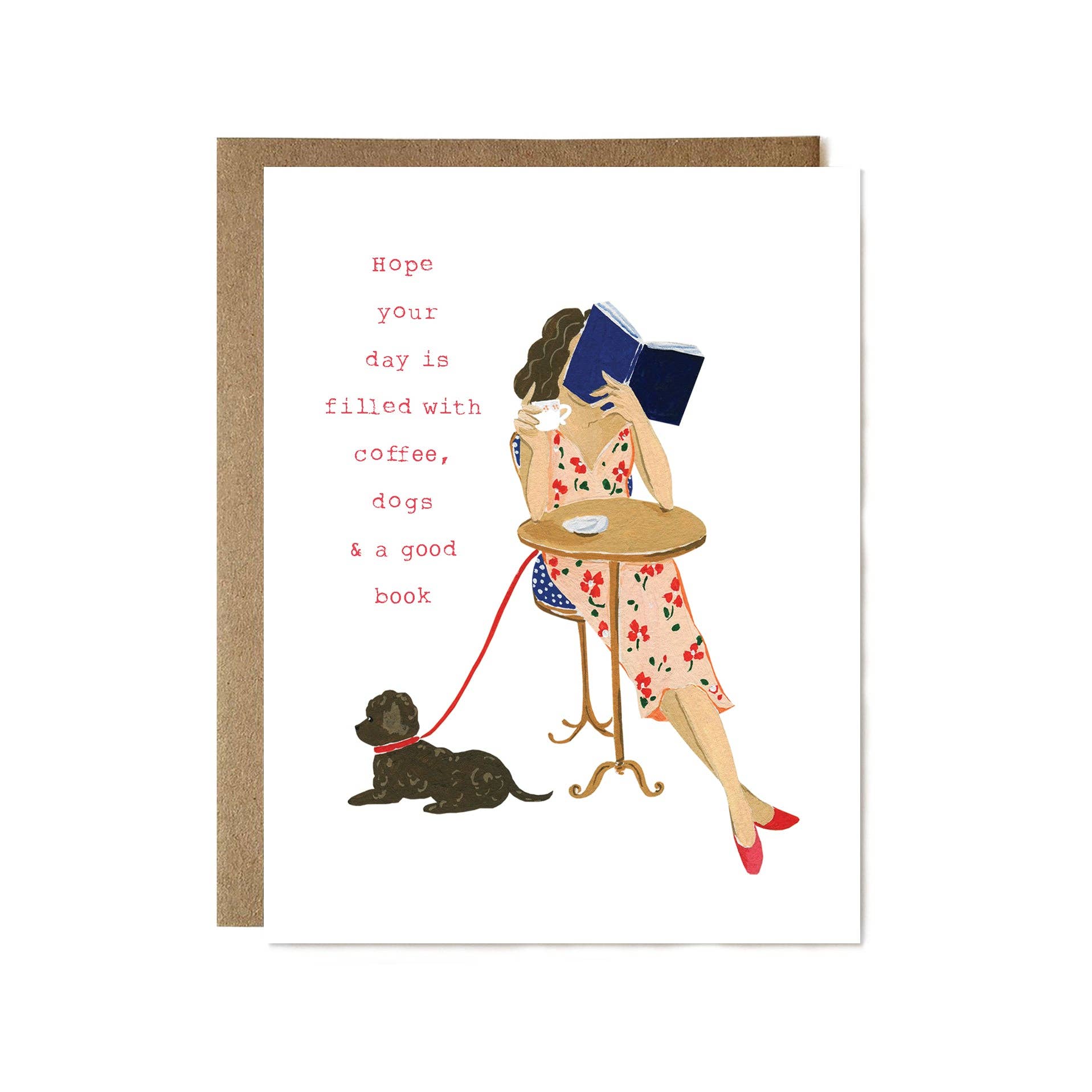 A Good Book Birthday Card - Proper