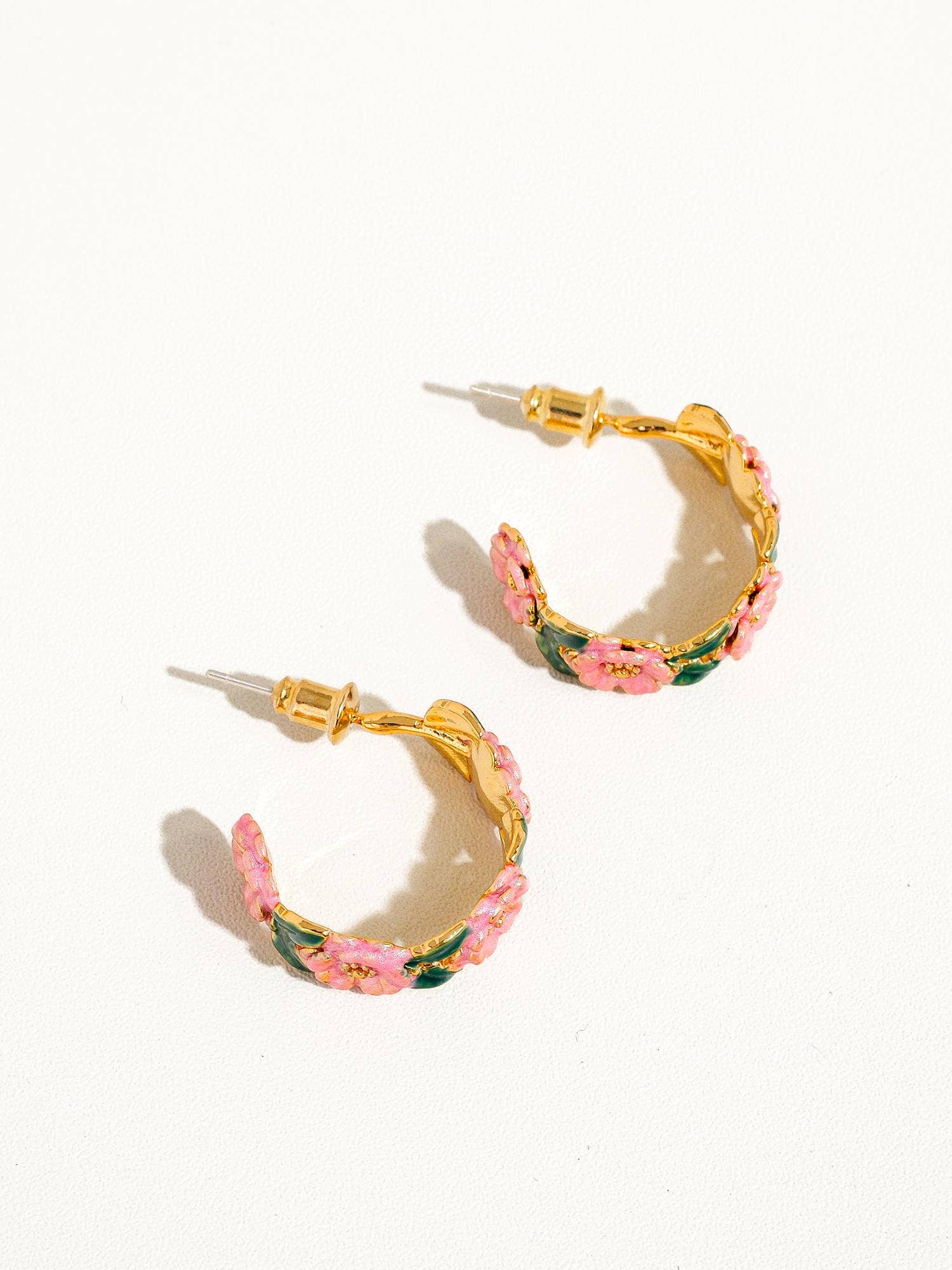 Jocelyn Floral Hoop Earring - Proper