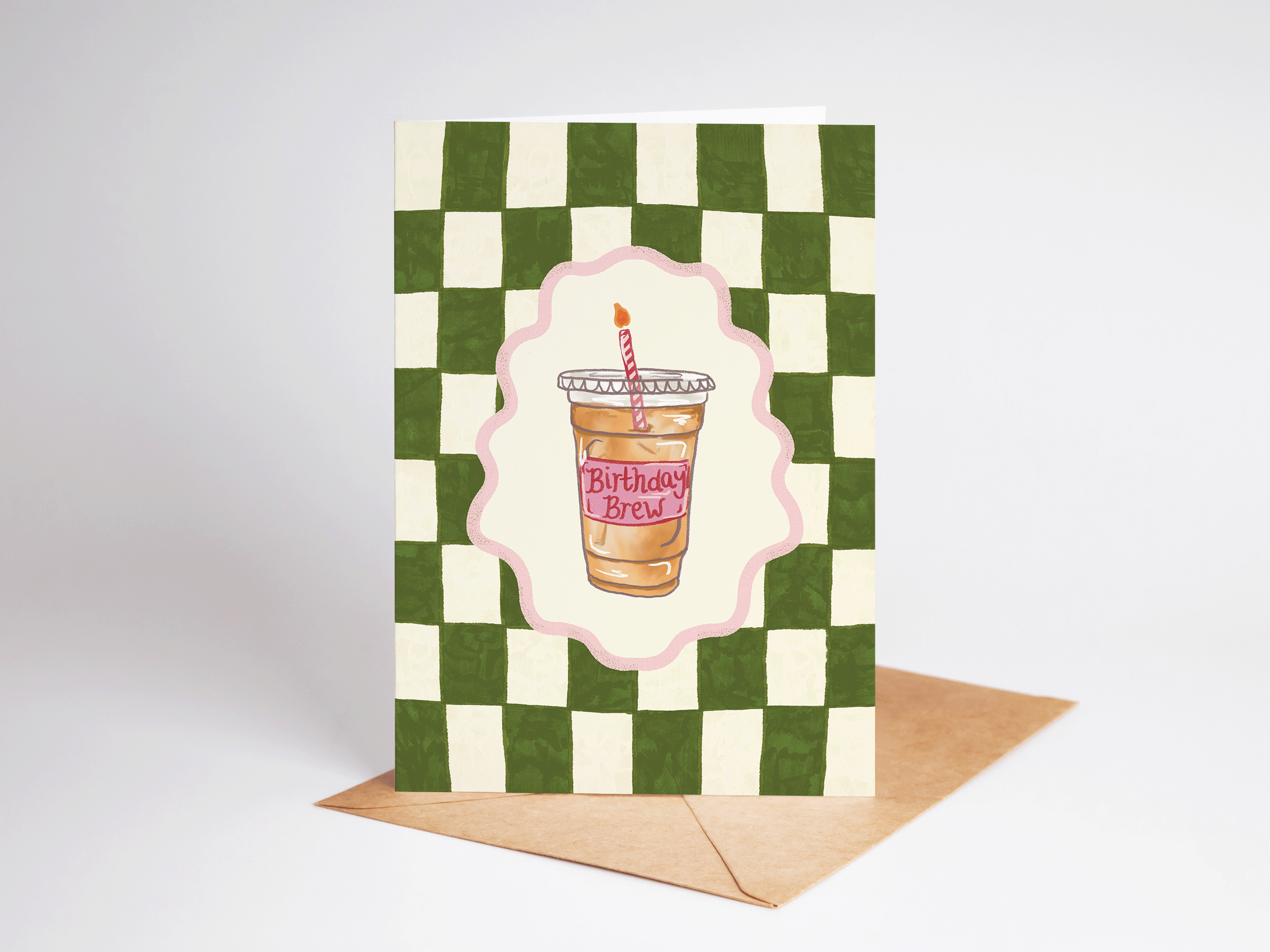 Birthday Brew Iced Coffee Card - Proper