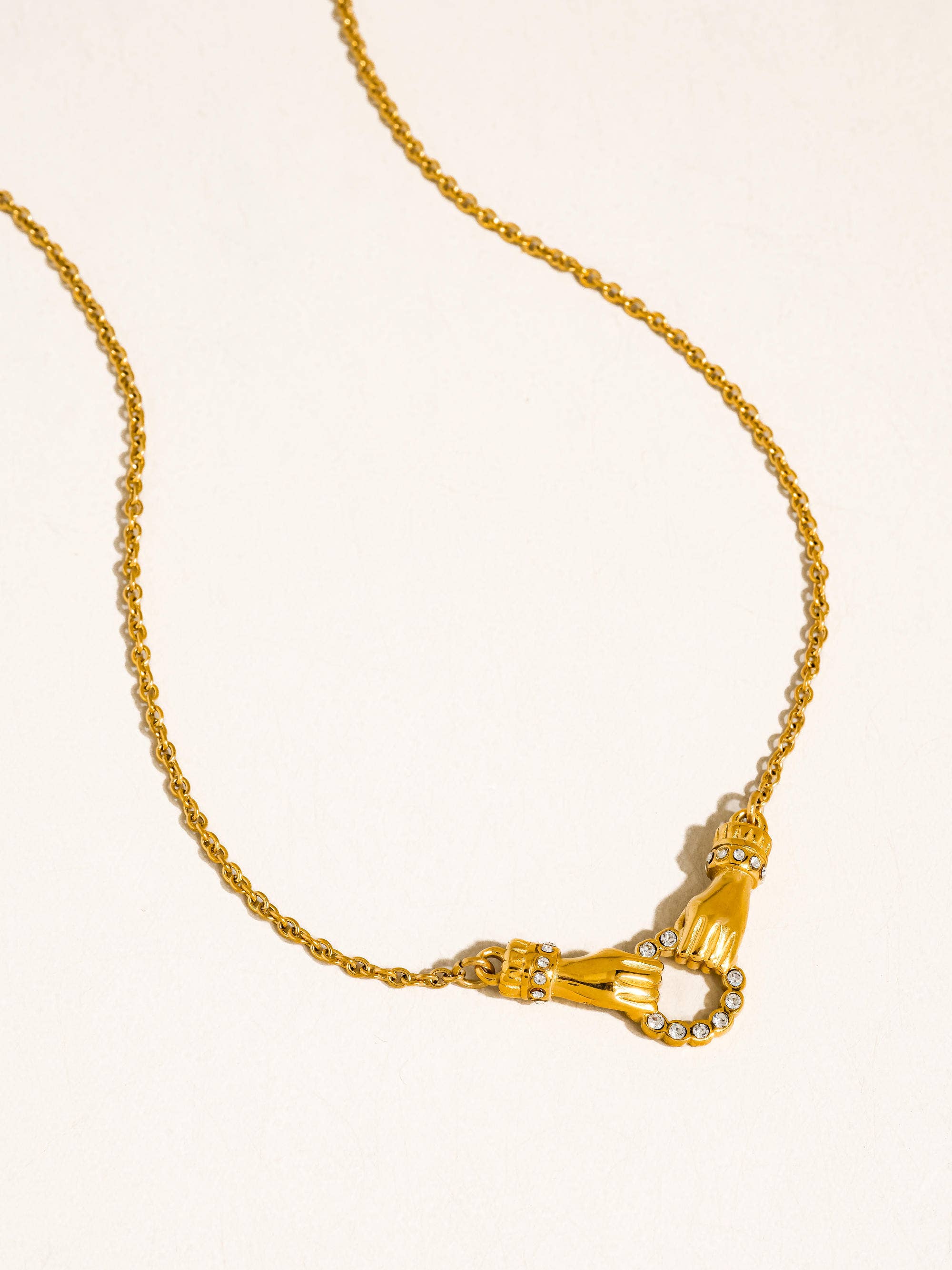 Brissonne Double Hand Necklace - Proper